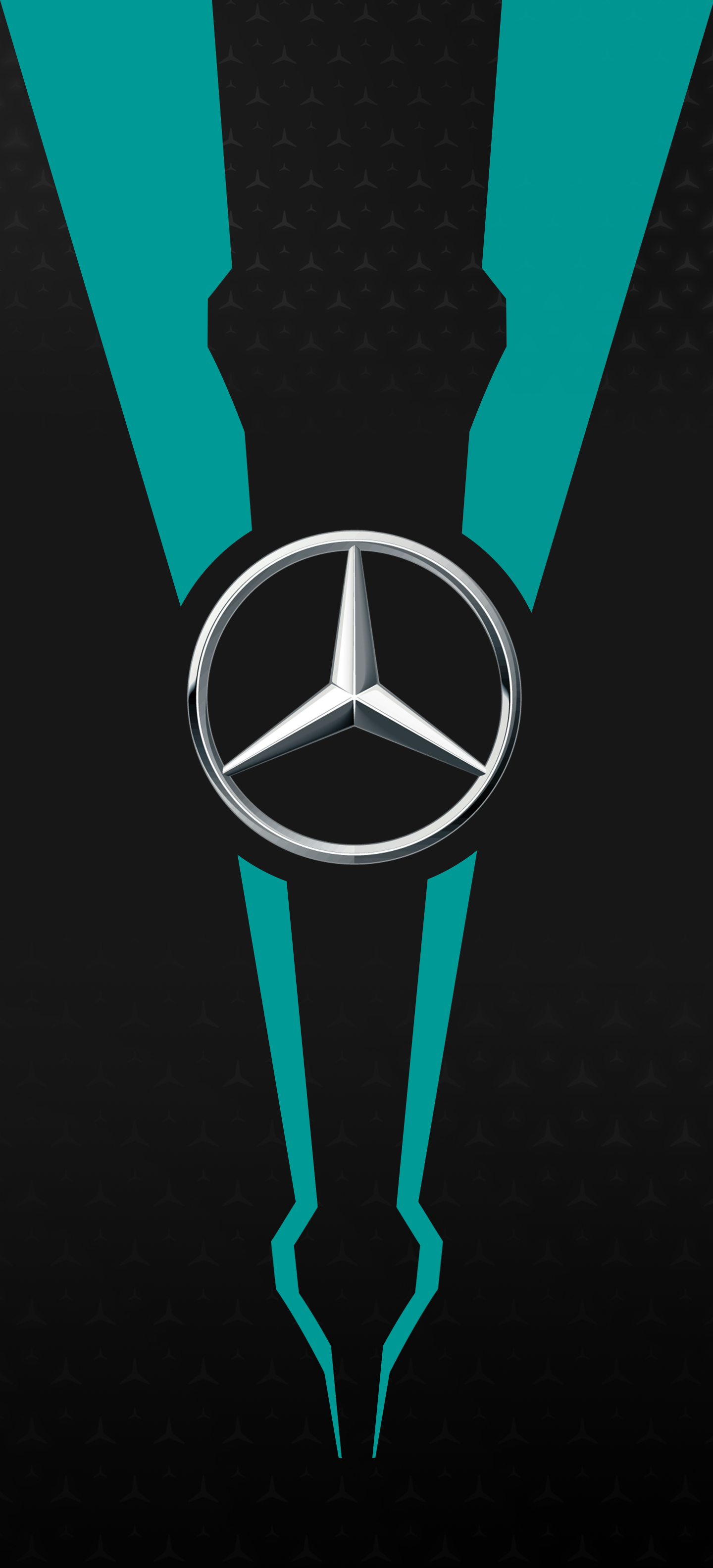 Mercedes AMG Petronas phone wallpaper I made