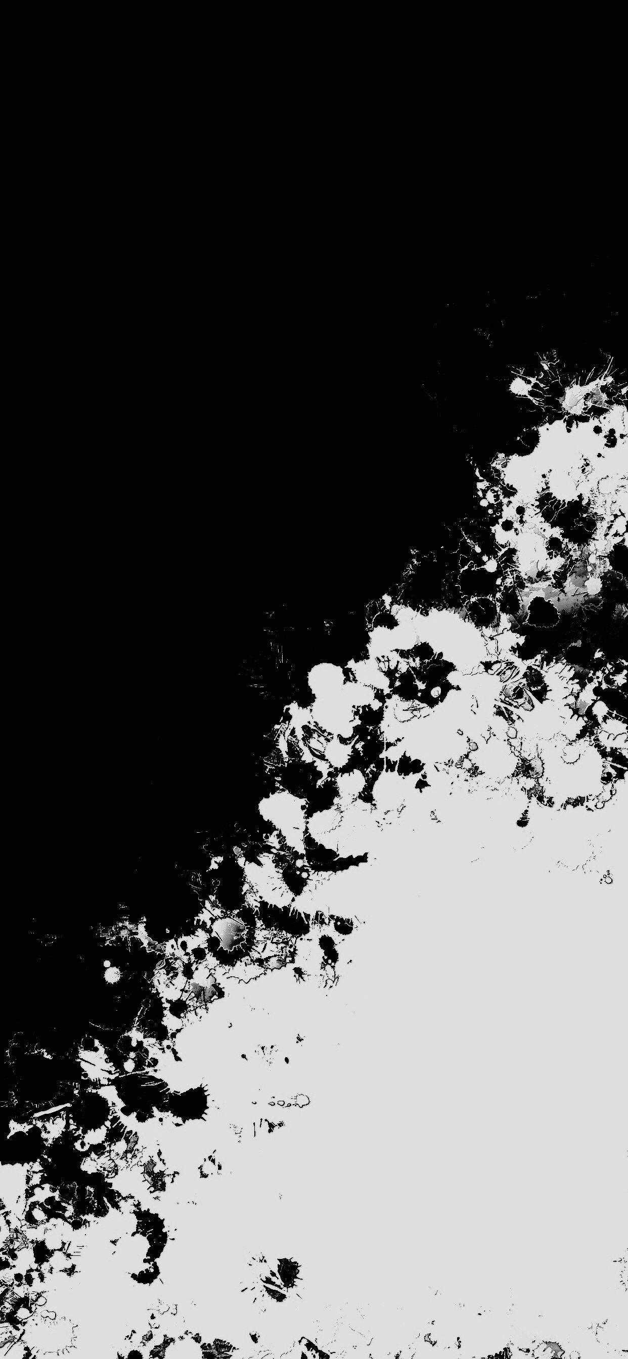 Black and White AMOLED Wallpaper