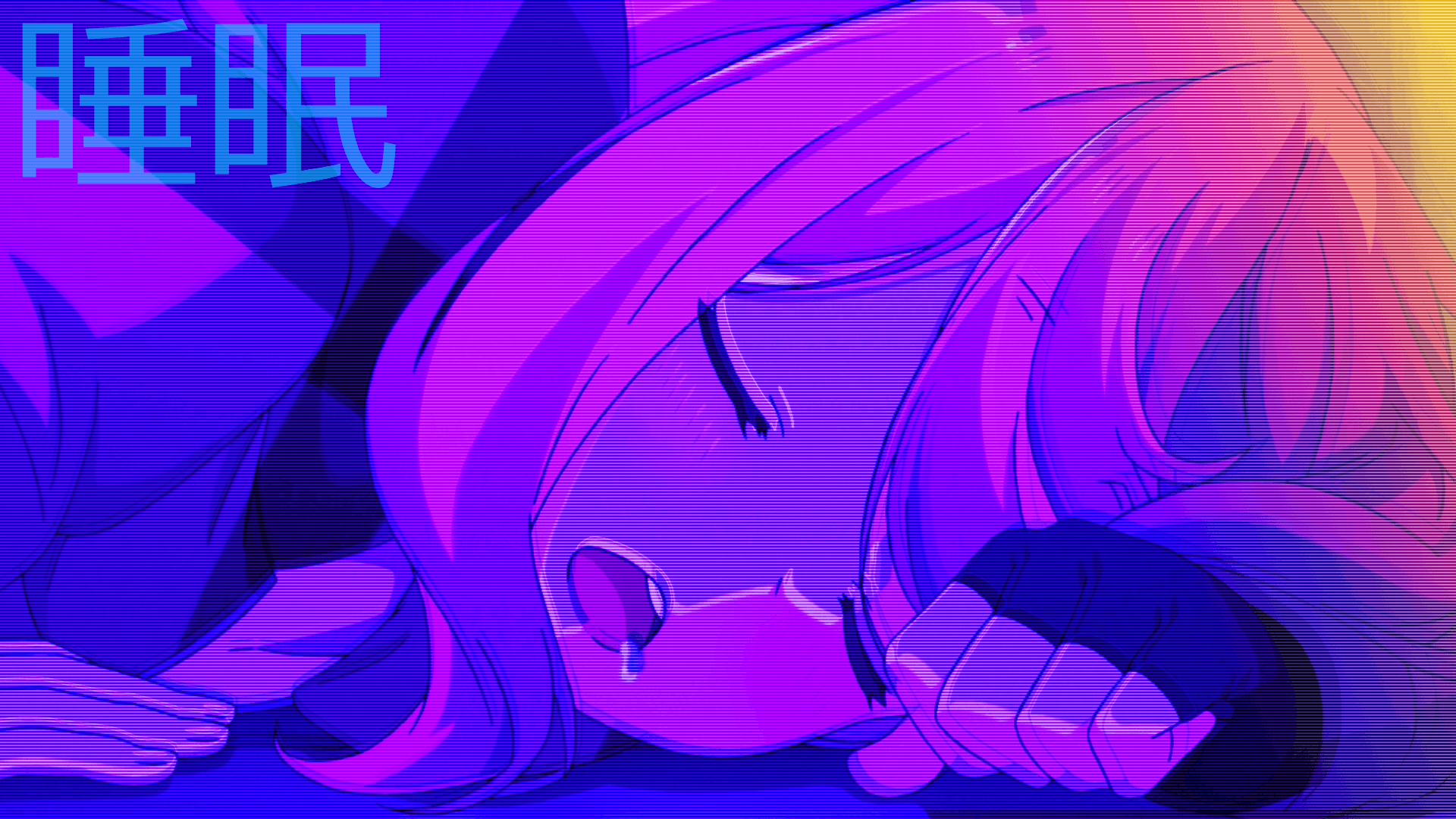 Purple Aesthetic Anime Wallpaper Free Purple Aesthetic Anime Background