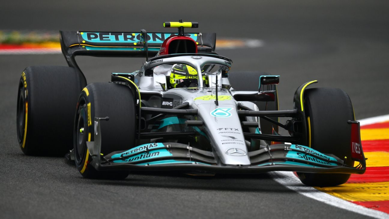 Lewis Hamilton 'definitely won't miss' Mercedes' 2022 car after Spa struggles