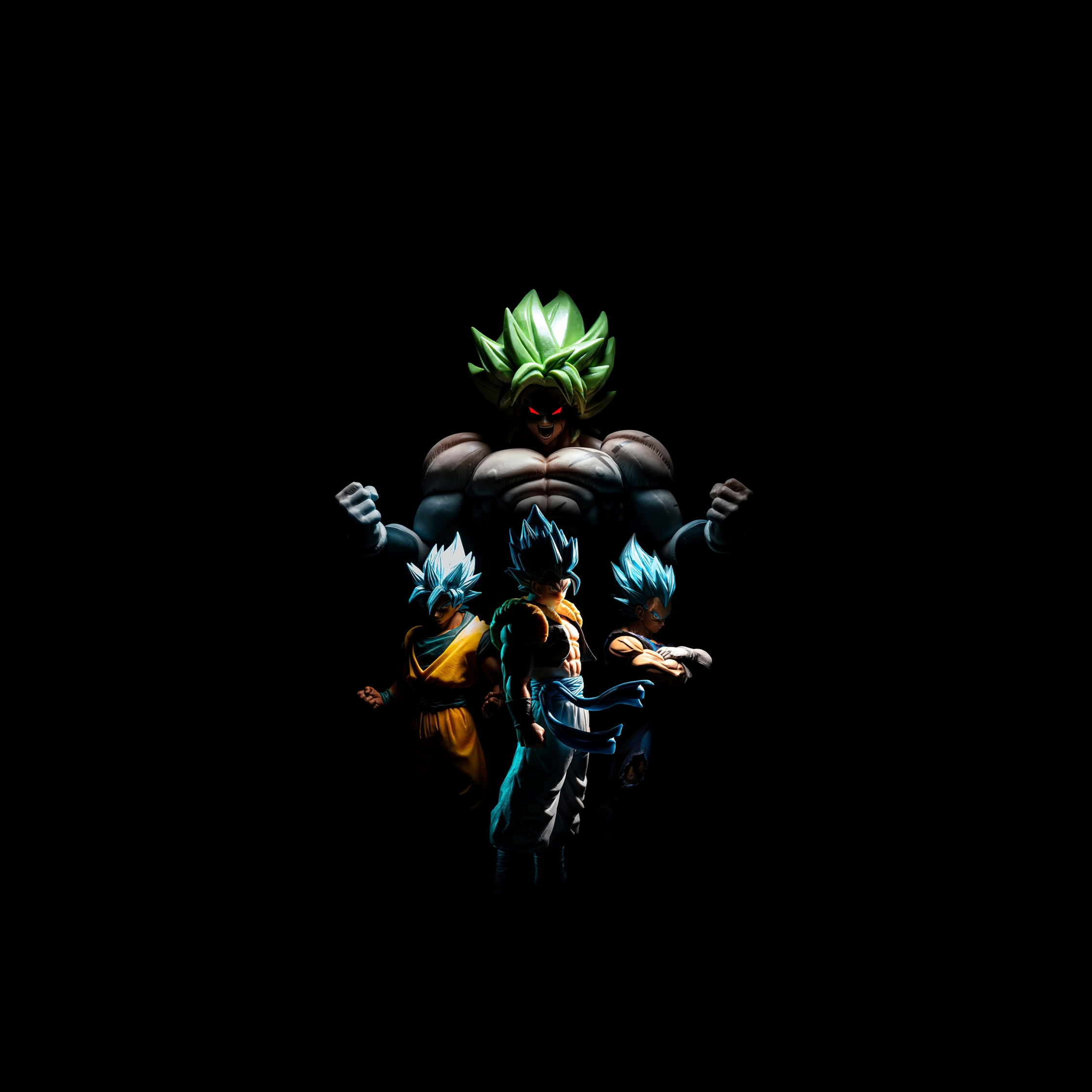 Download goku and broly, vegeta, gogeta, dark 2248x2248 wallpaper, ipad air, ipad air 2, ipad 3, ipad 4, ipad mini 2, ipad mini 3, 2248x2248 HD image, background, 24844