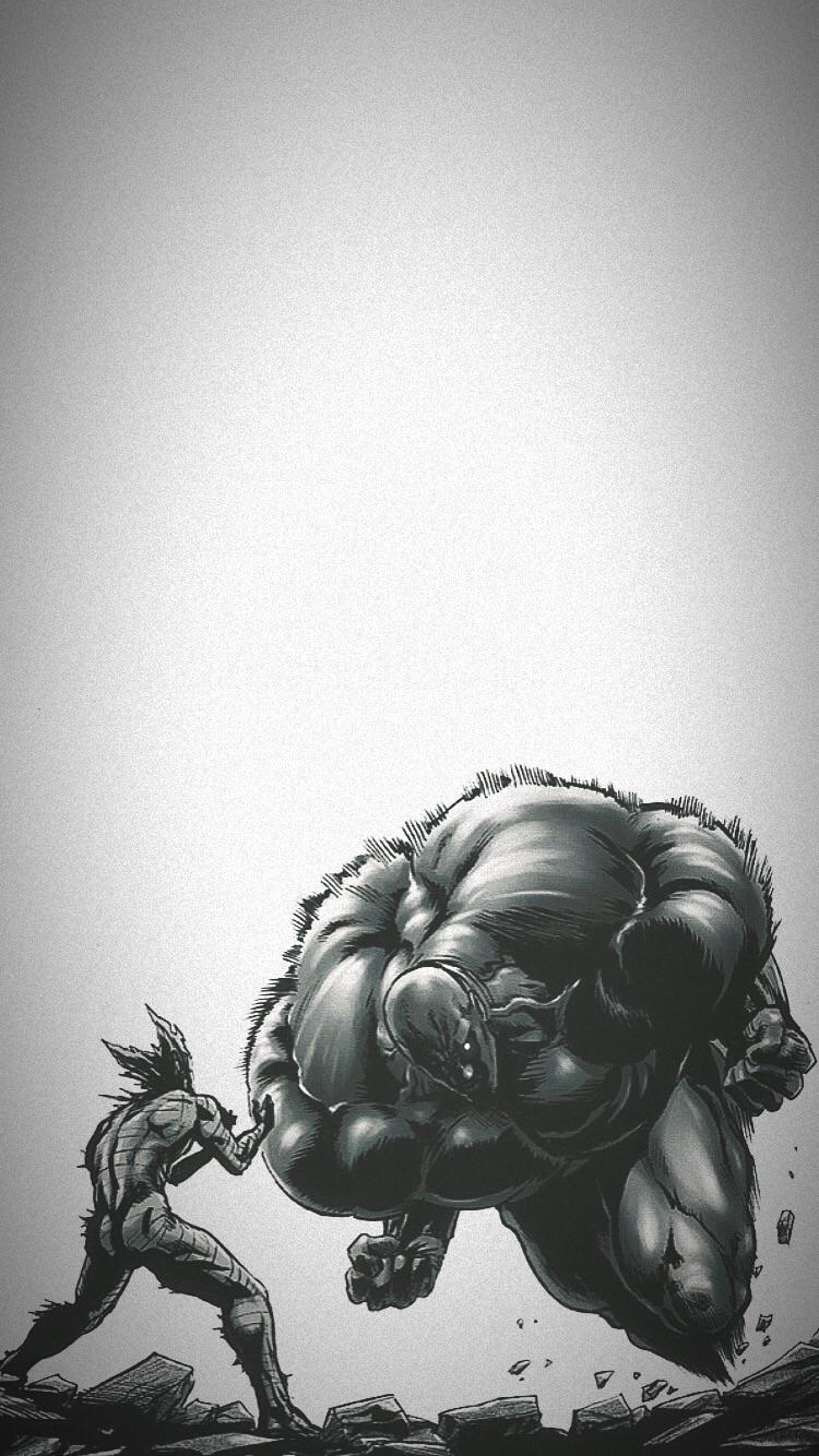 I made Garou Wallpaper for mobile, /r/OnePunchMan, One-Punch Man