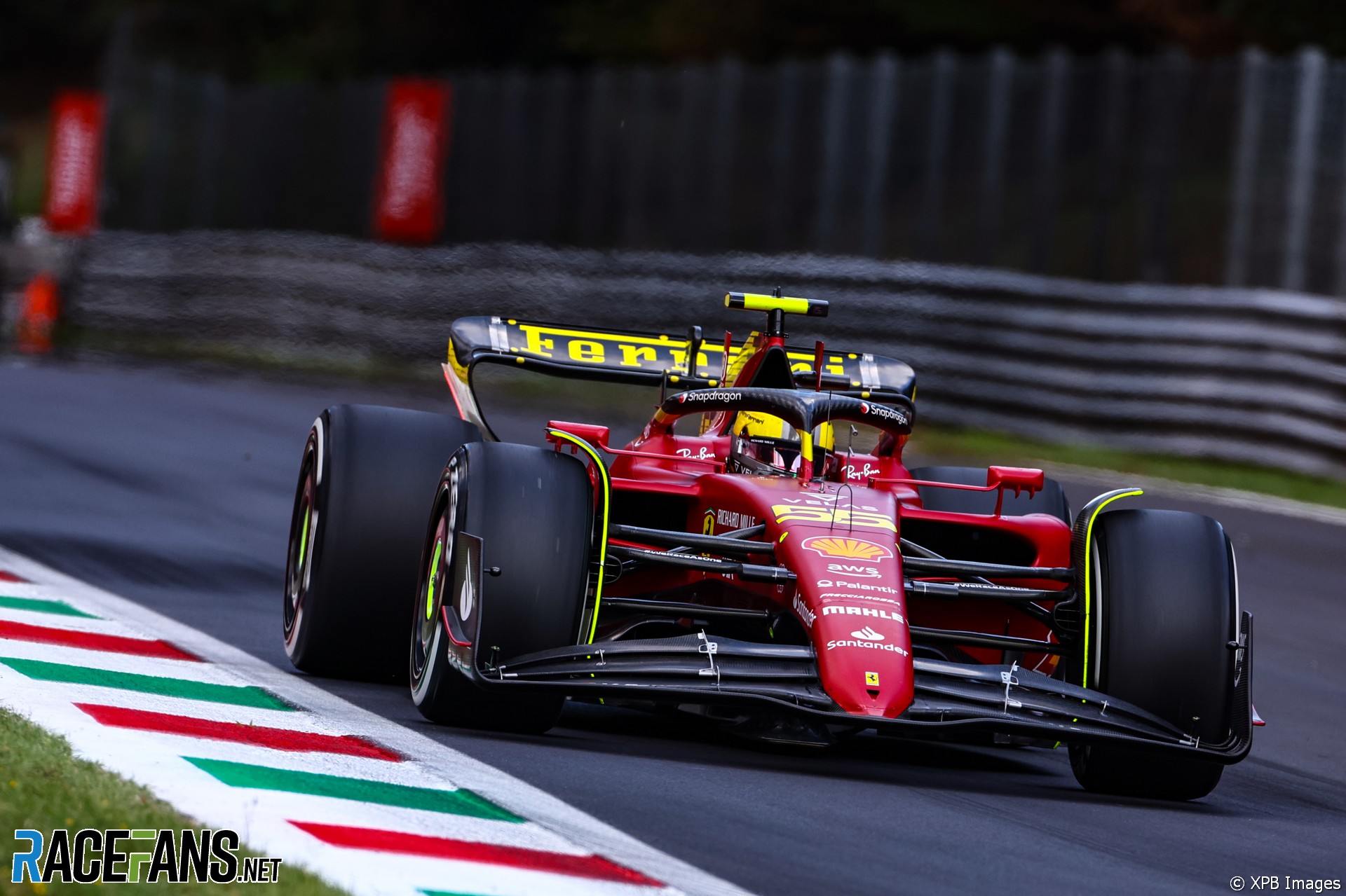 Sainz quickest for Ferrari ahead of Verstappen in second Monza practice · RaceFans