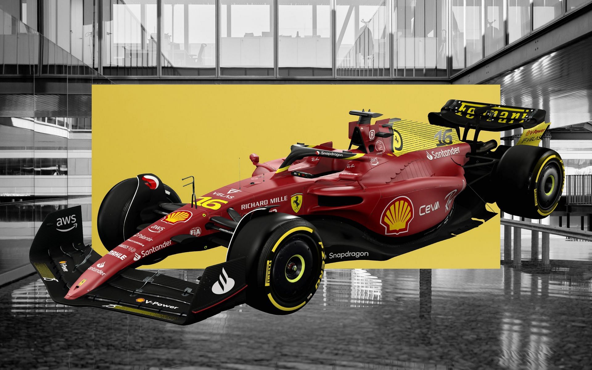 Ferrari introduce a new theme for Monza