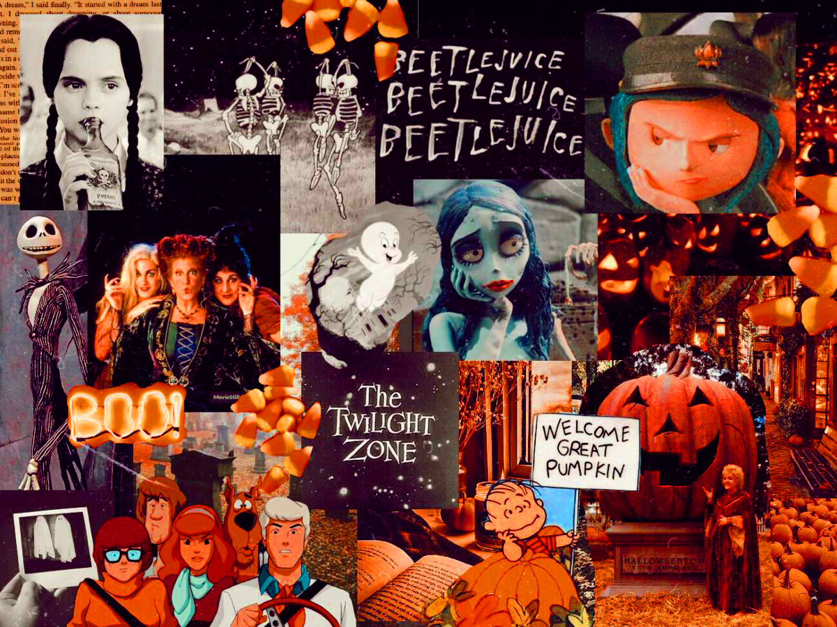 Halloween Collage Wallpaper