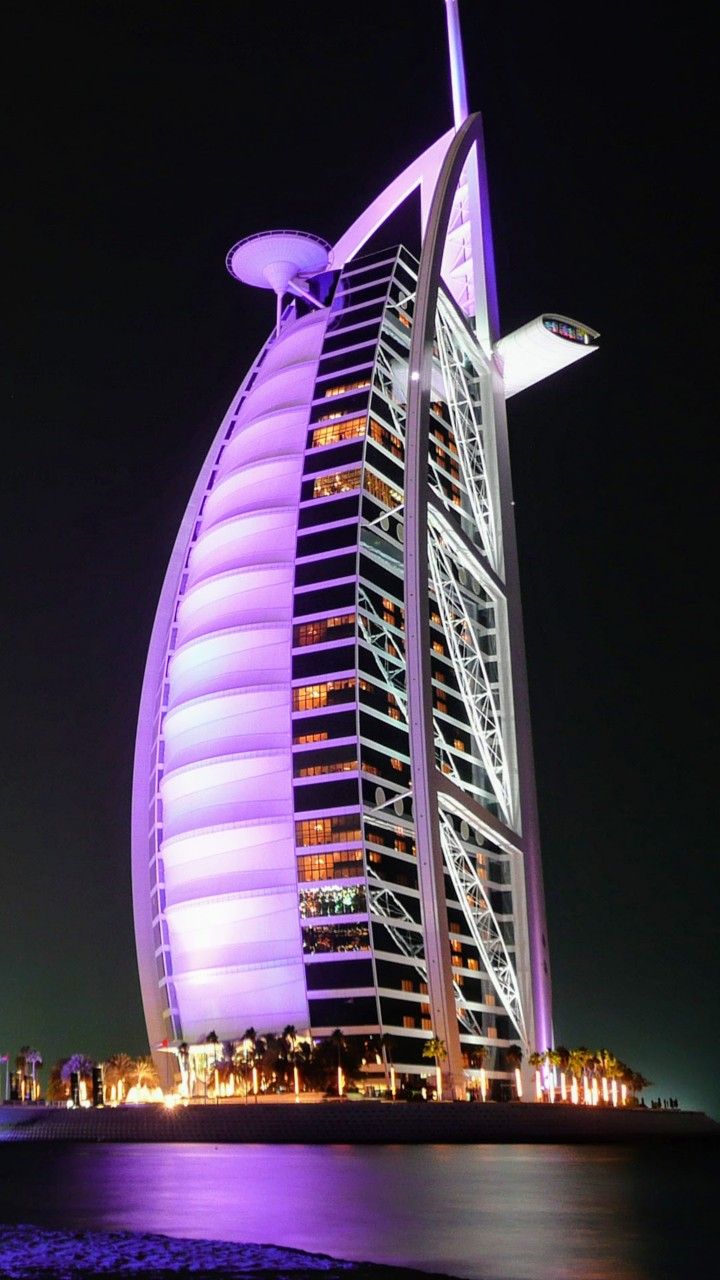 The Burj Al Arab Jumeirah, United Arab Emirates. Dubai architecture, Dubai city, Dubai tour