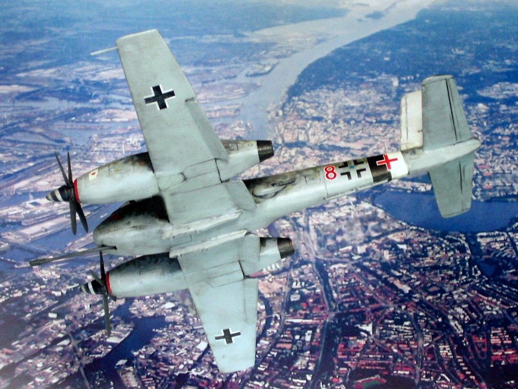 1:72 Messerschmitt Me 510 A 2 U5 Bremse; 8. JG26, Flensb