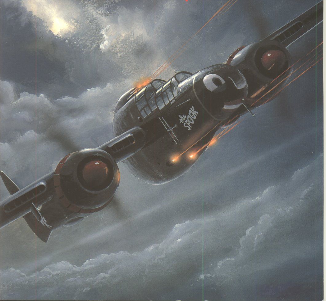 Northrop P 61 Black Widow. Wwii Fighter Planes, Aviation Art, Aircraft Art