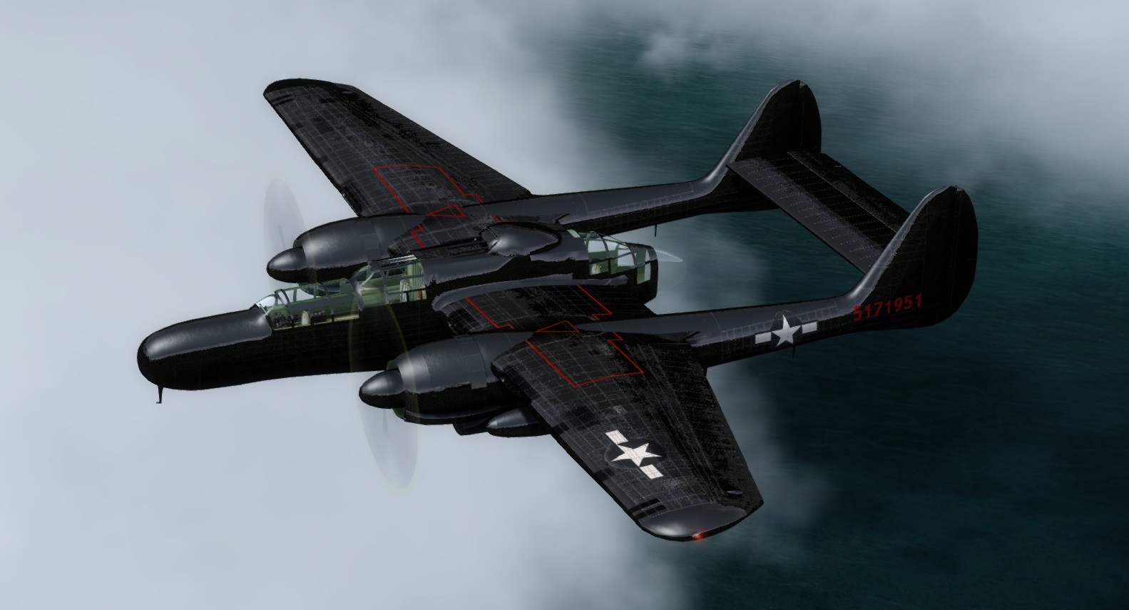 Northrop P 61C Black Widow