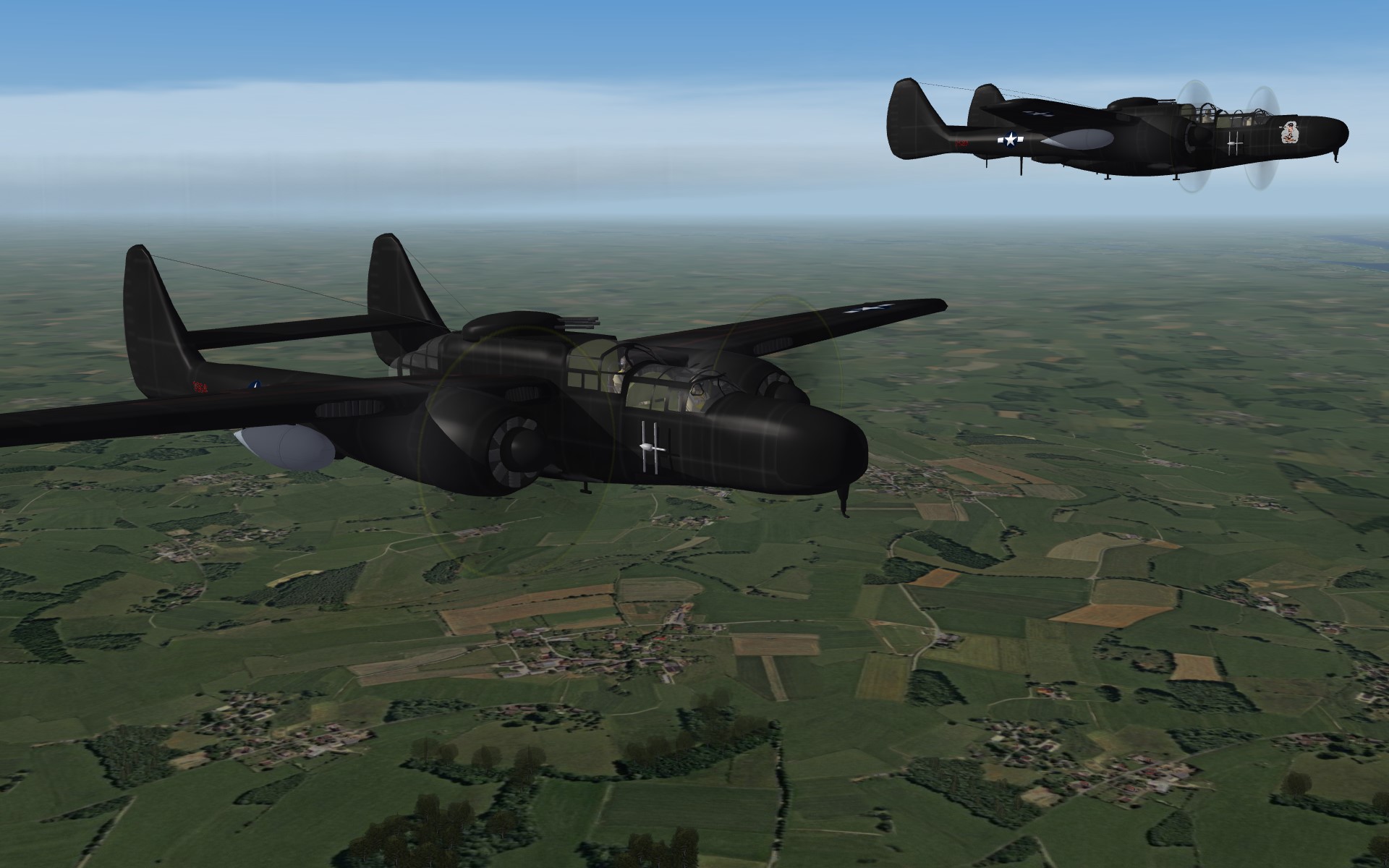 Northrop P 61 Black Widow Pack: Strike Fighters 2 Series