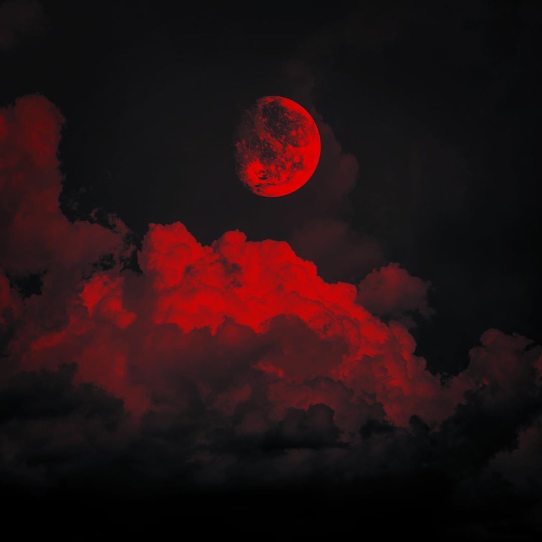 Red Aesthetic Moon Wallpapers - Wallpaper Cave