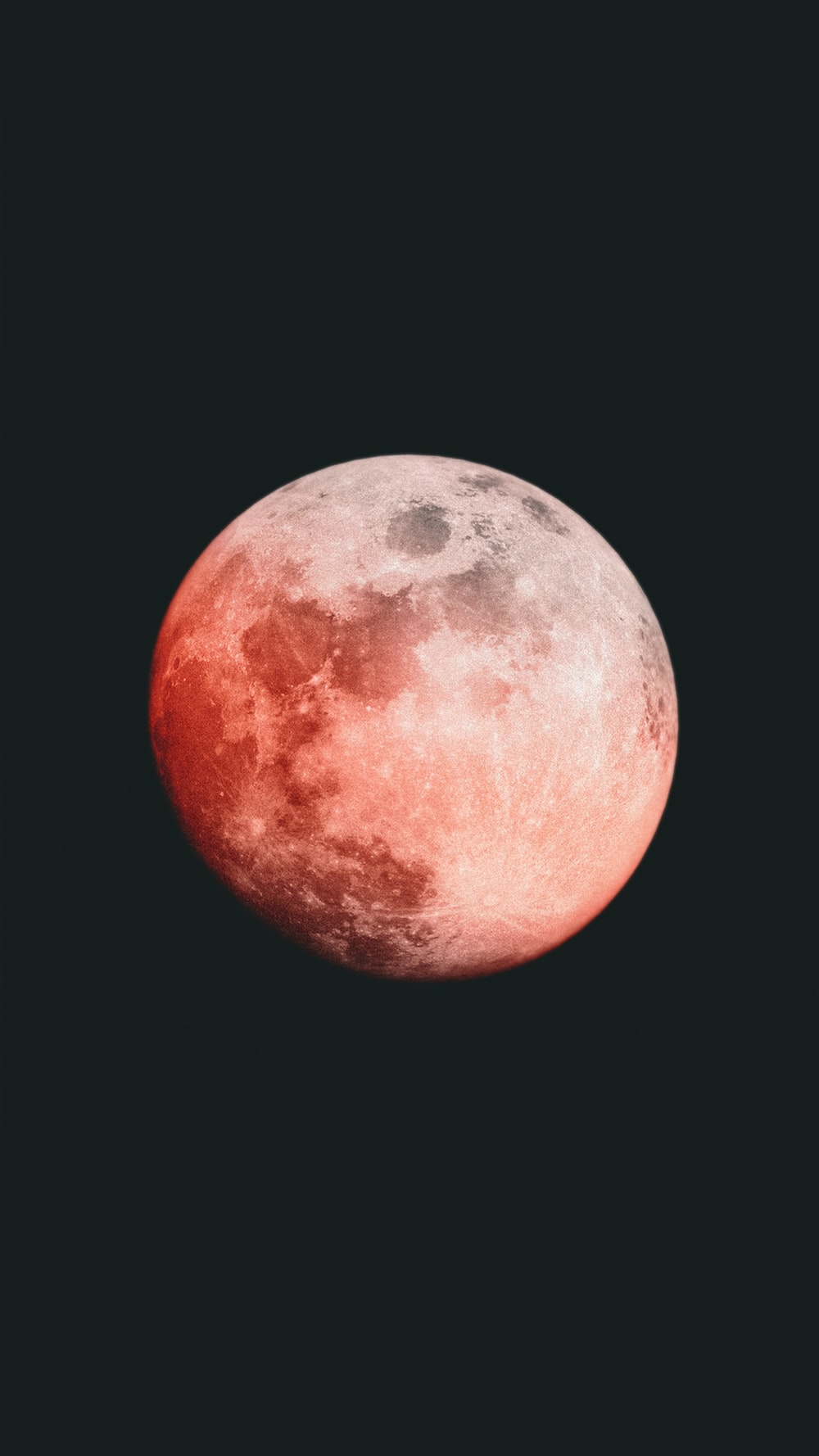 Red Aesthetic Moon Wallpapers Wallpaper Cave