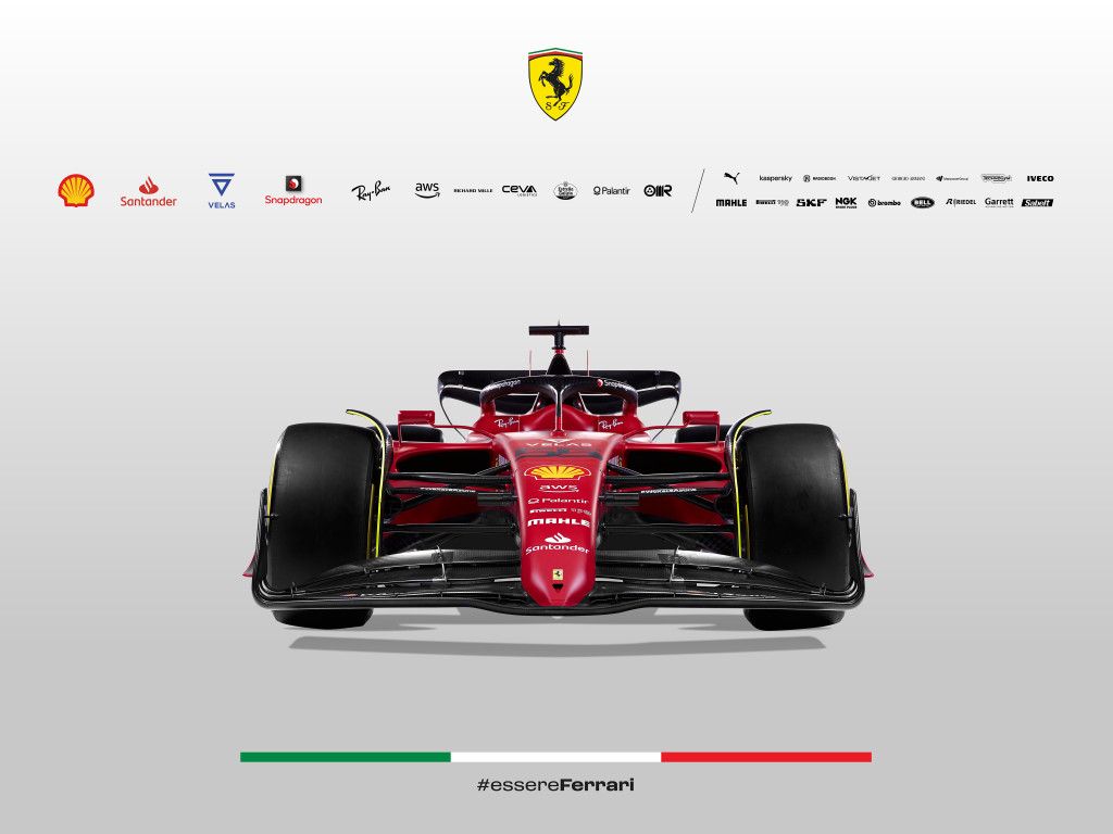 First Image: Ferrari Launches F1 75 For The 2022 Formula 1 Season