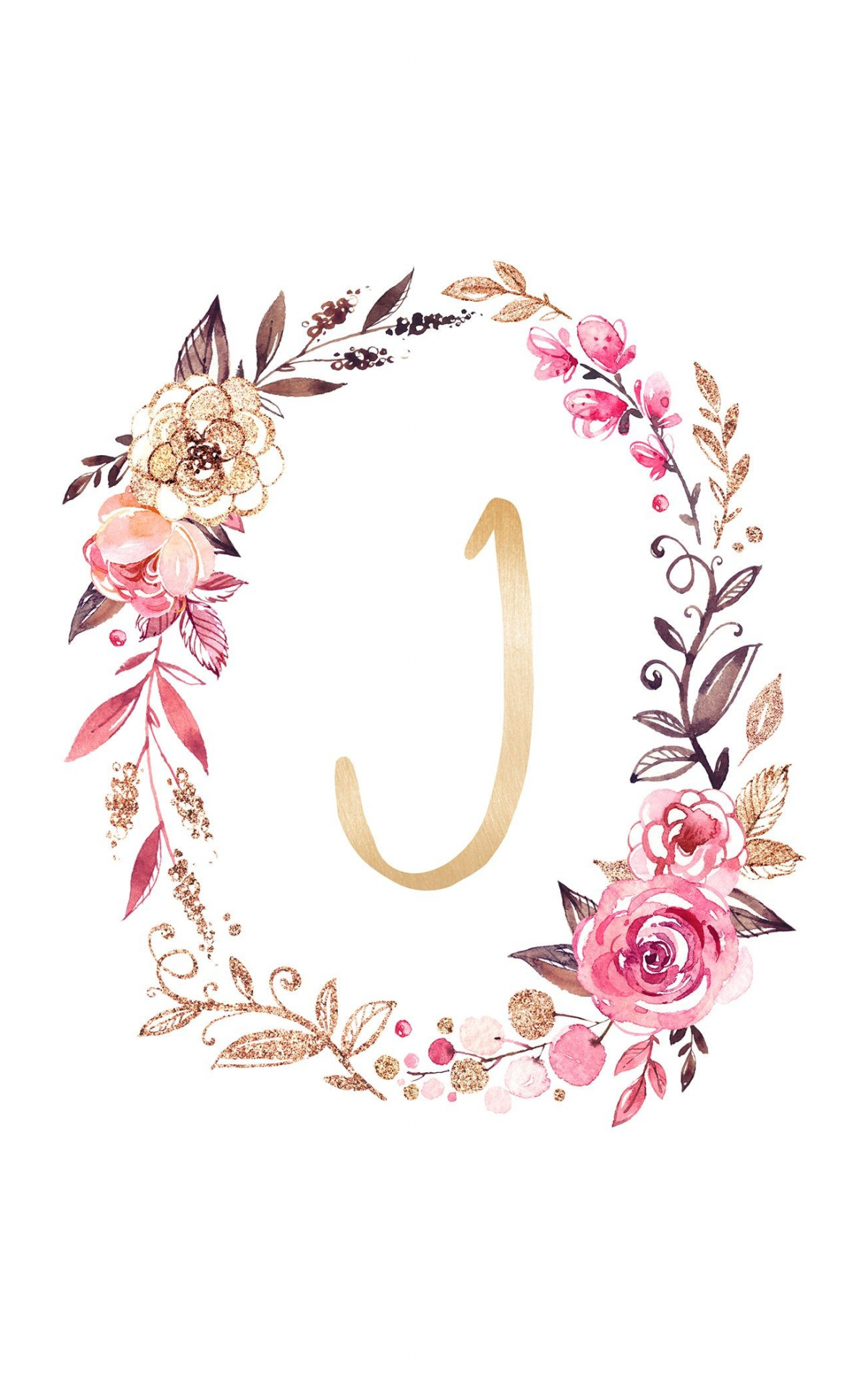 Free download Floral Letters Instagram Highlight Icon Cute Wallpaper [1500x2100] for your Desktop, Mobile & Tablet. Explore Cutewallpaper. Cute Wallpaper for Laptops, Cute Wallpaper for Girls, Cute Wallpaper Tumblr
