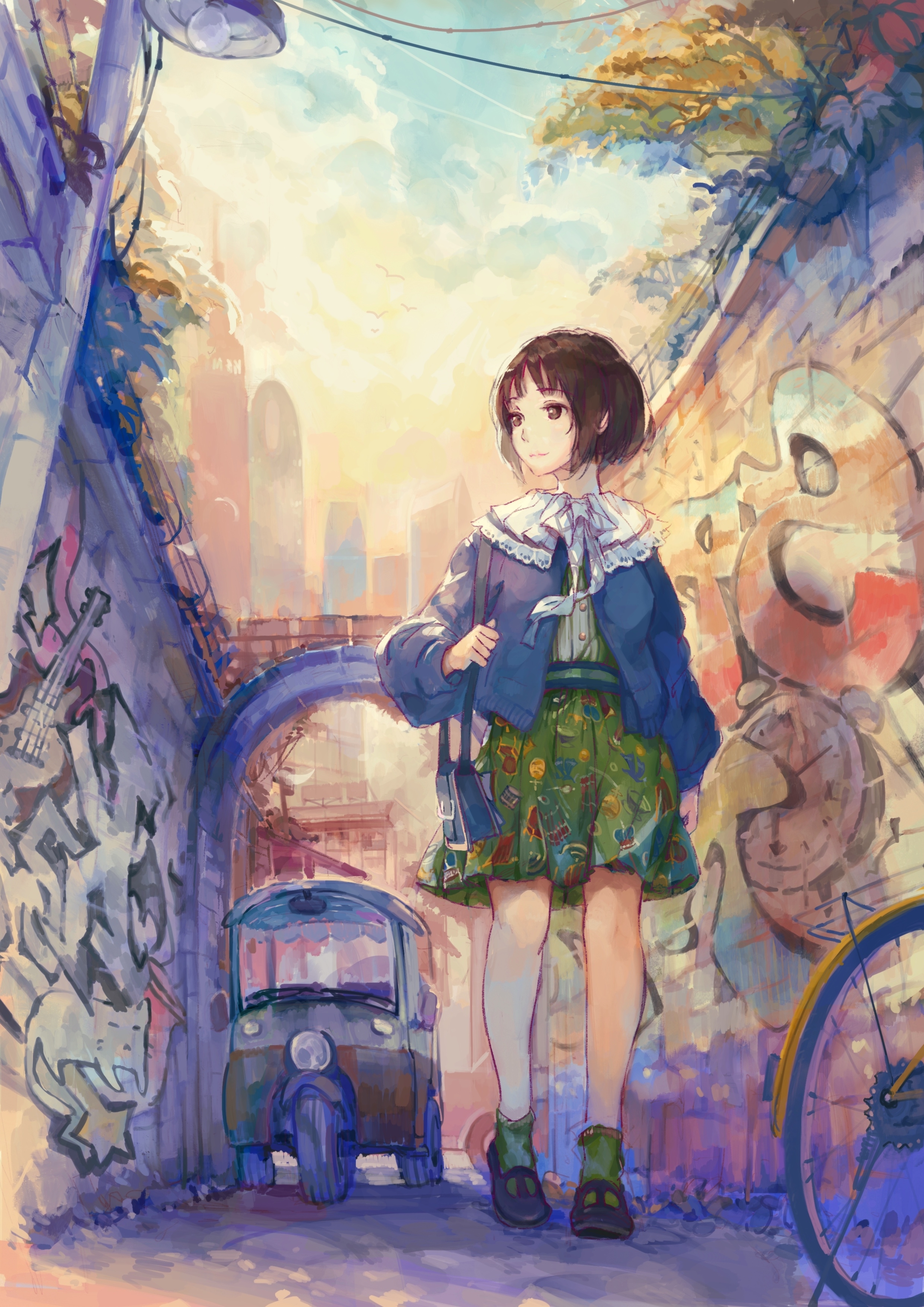 Slice of Life Anime Wallpaper