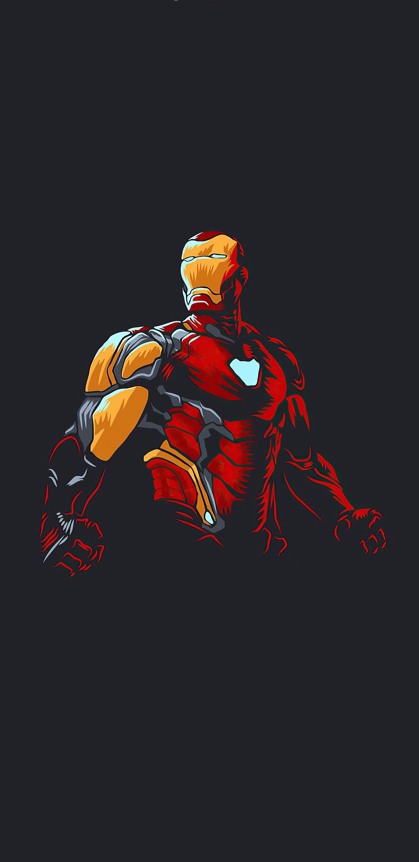 Iron Man New Minimalism 2020 In 1440x2960 Resolution. Iron man wallpaper, Iron man HD wallpaper, Iron man art