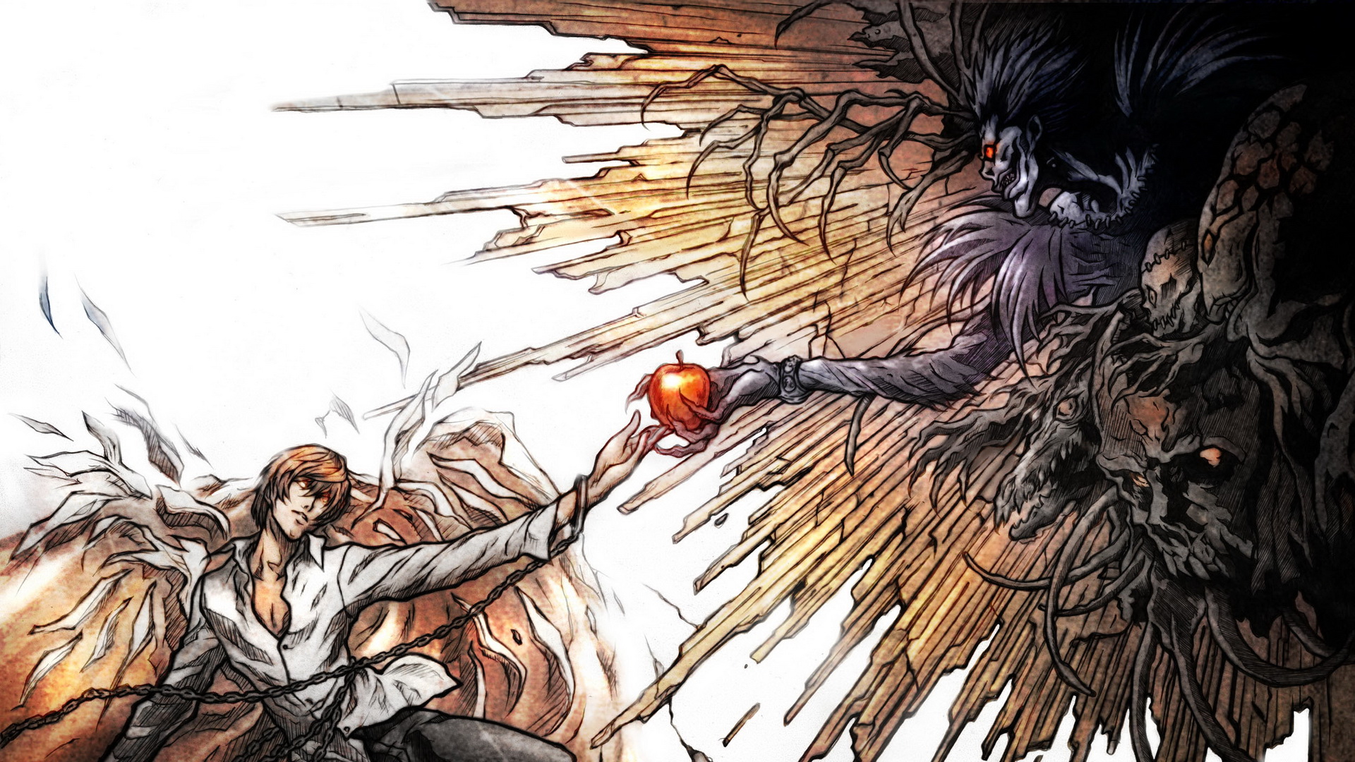 Light Yagami and Ryuk (Death Note)