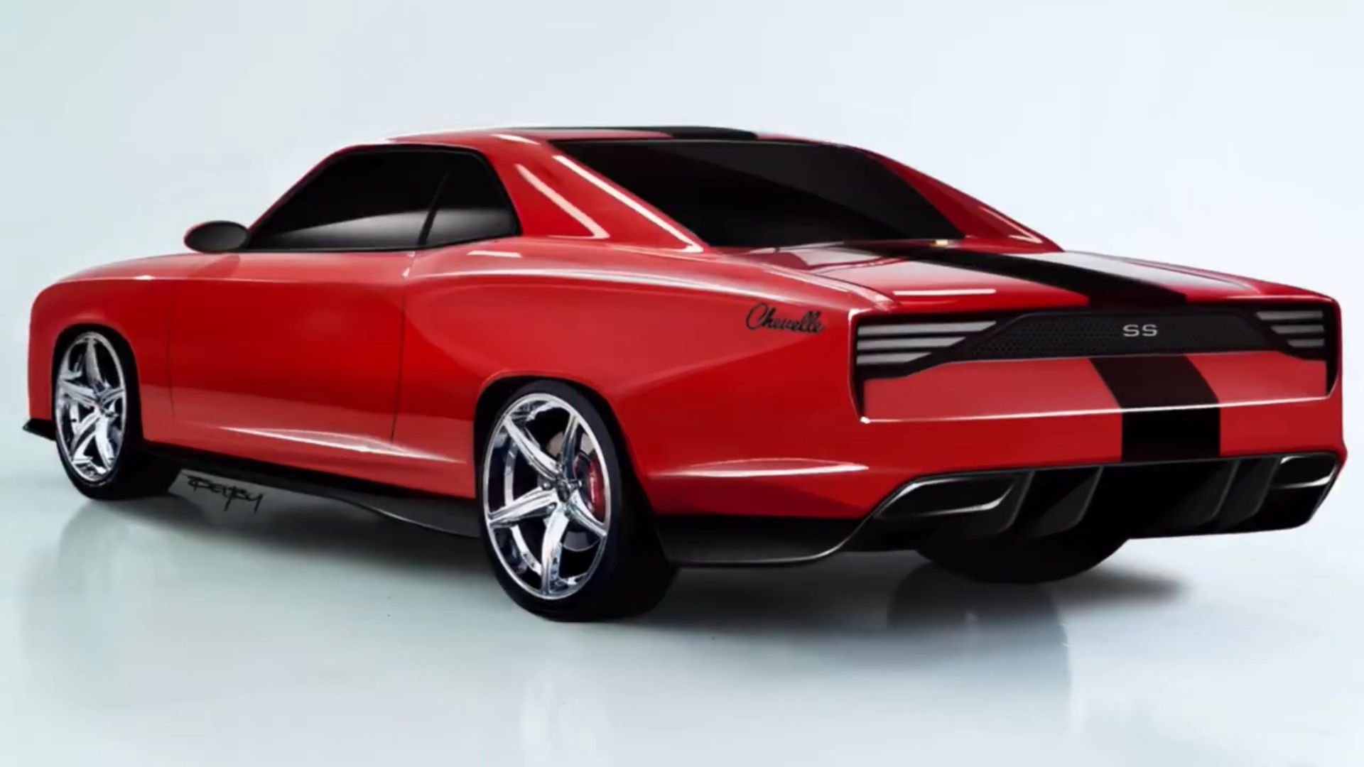 Chevelle Gets Modern Redesign, Looks Like a Dodge Challenger Rival