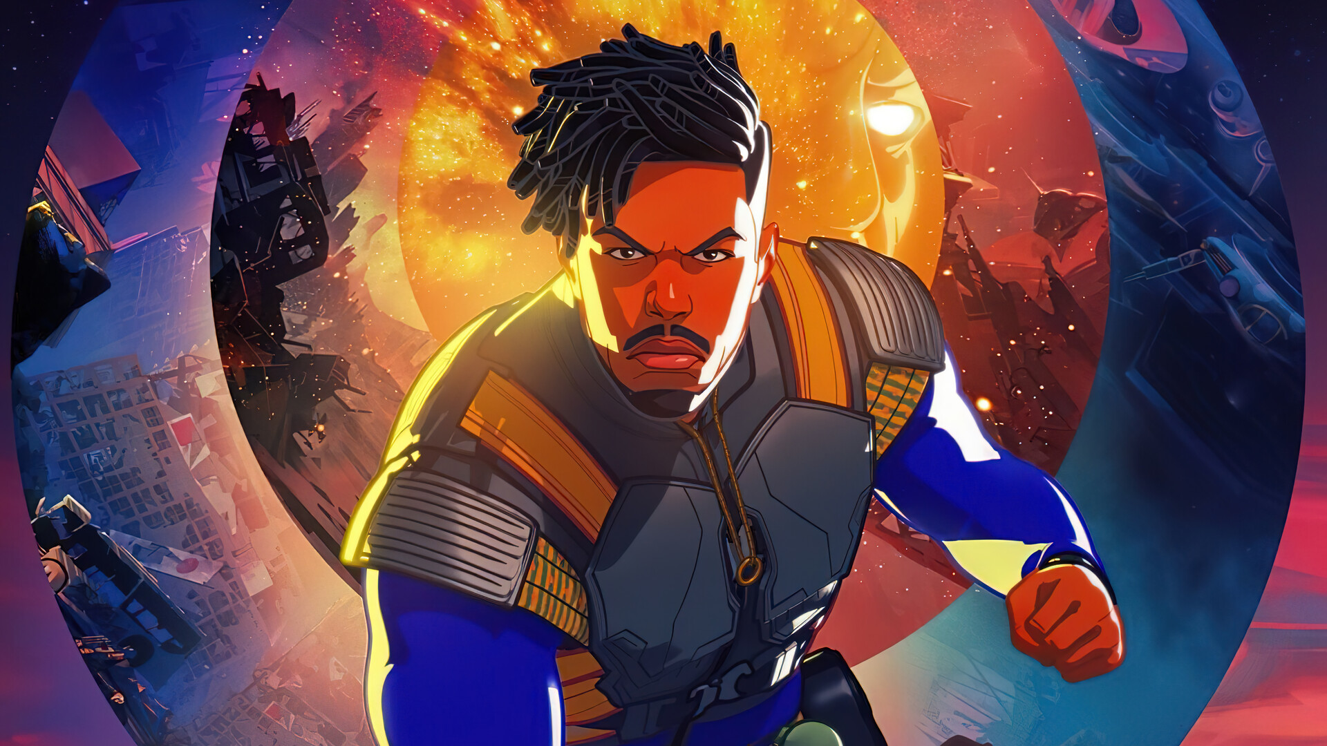 What If.? Killmonger PC DeskK Wallpaper free Download