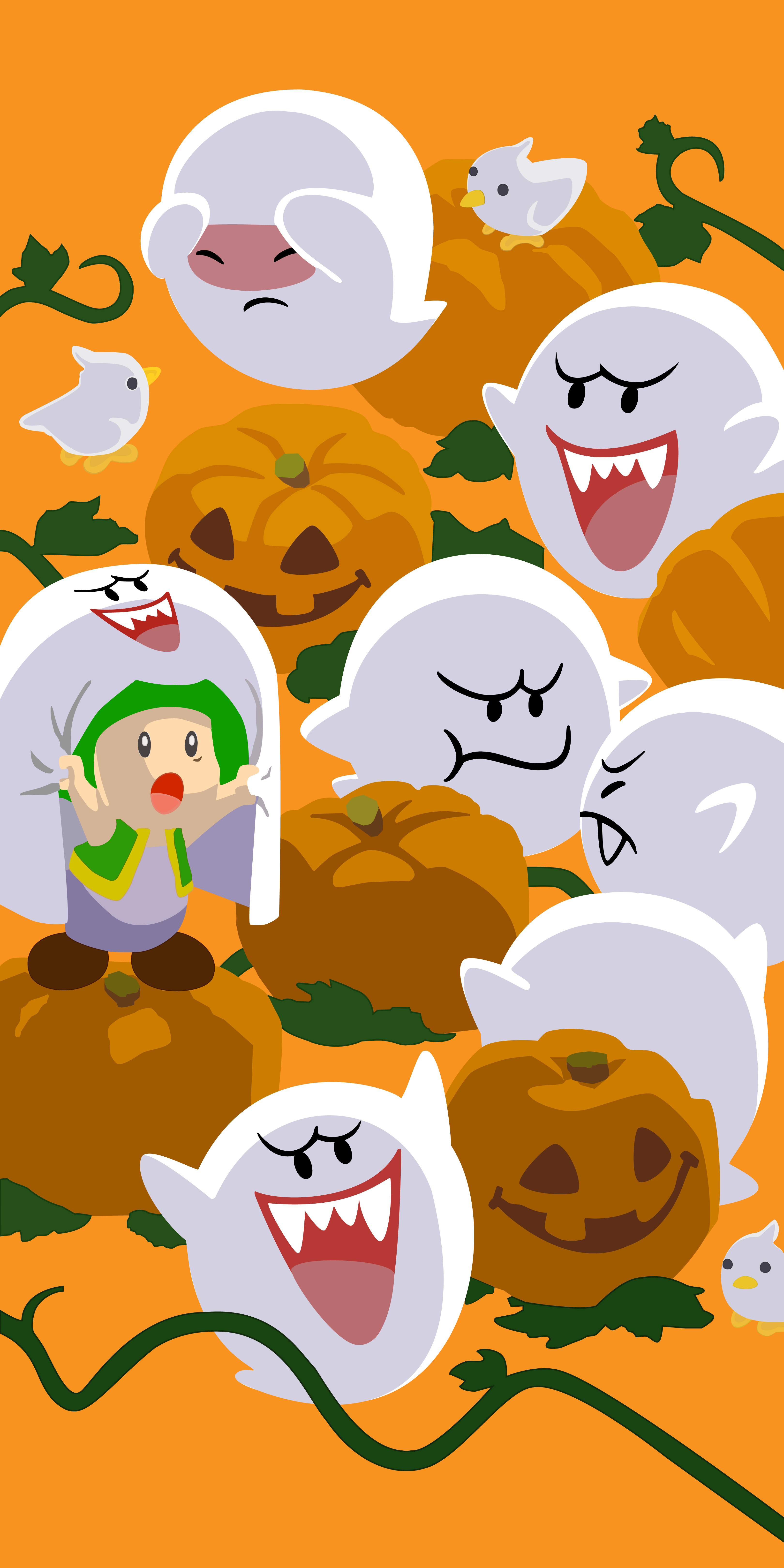 Halloween Wallpaper from Nintendo Japan