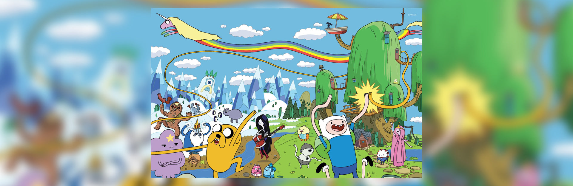 Halloween Adventure Time Wallpapers Wallpaper Cave