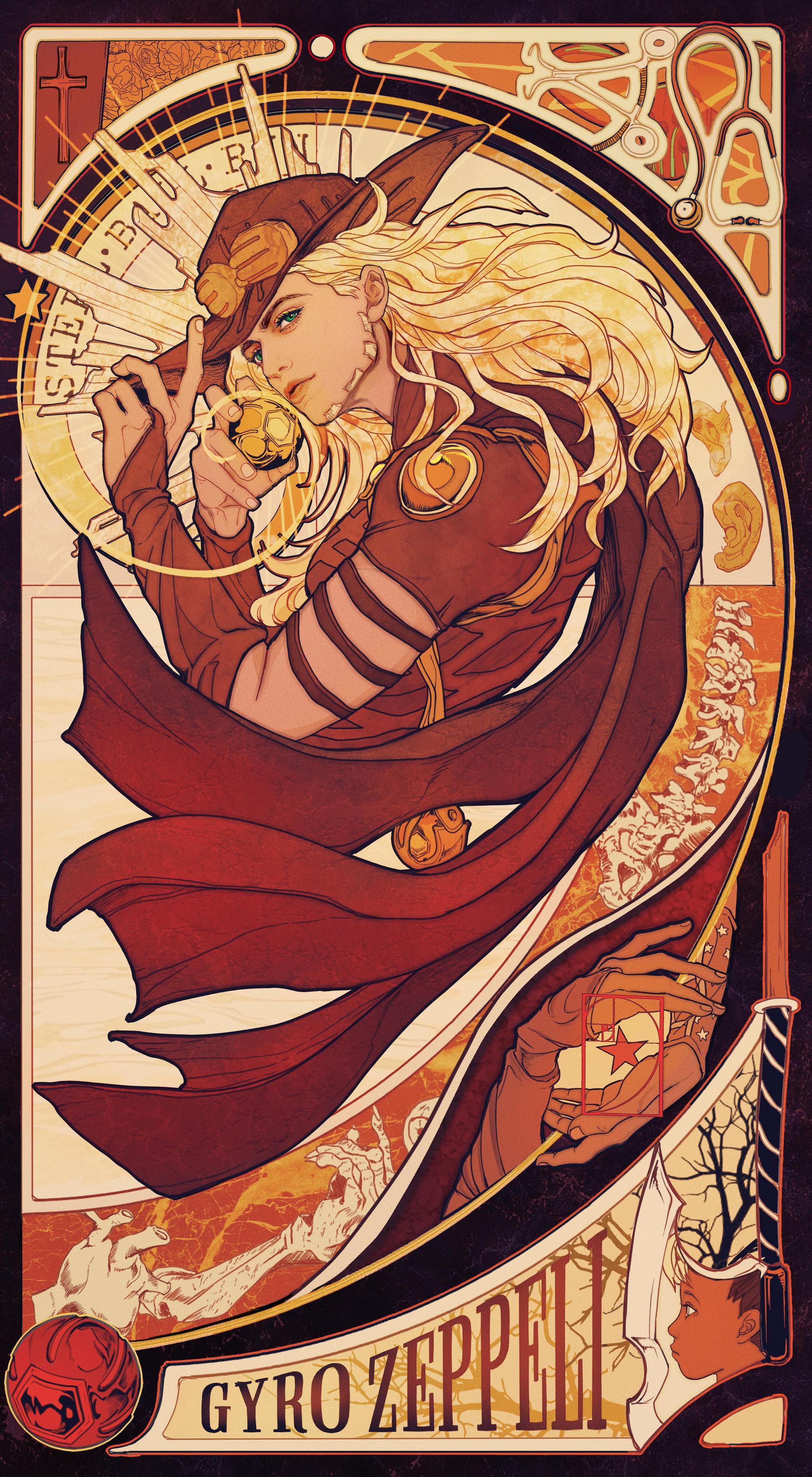 Collection of artwork from Steel Ball Run