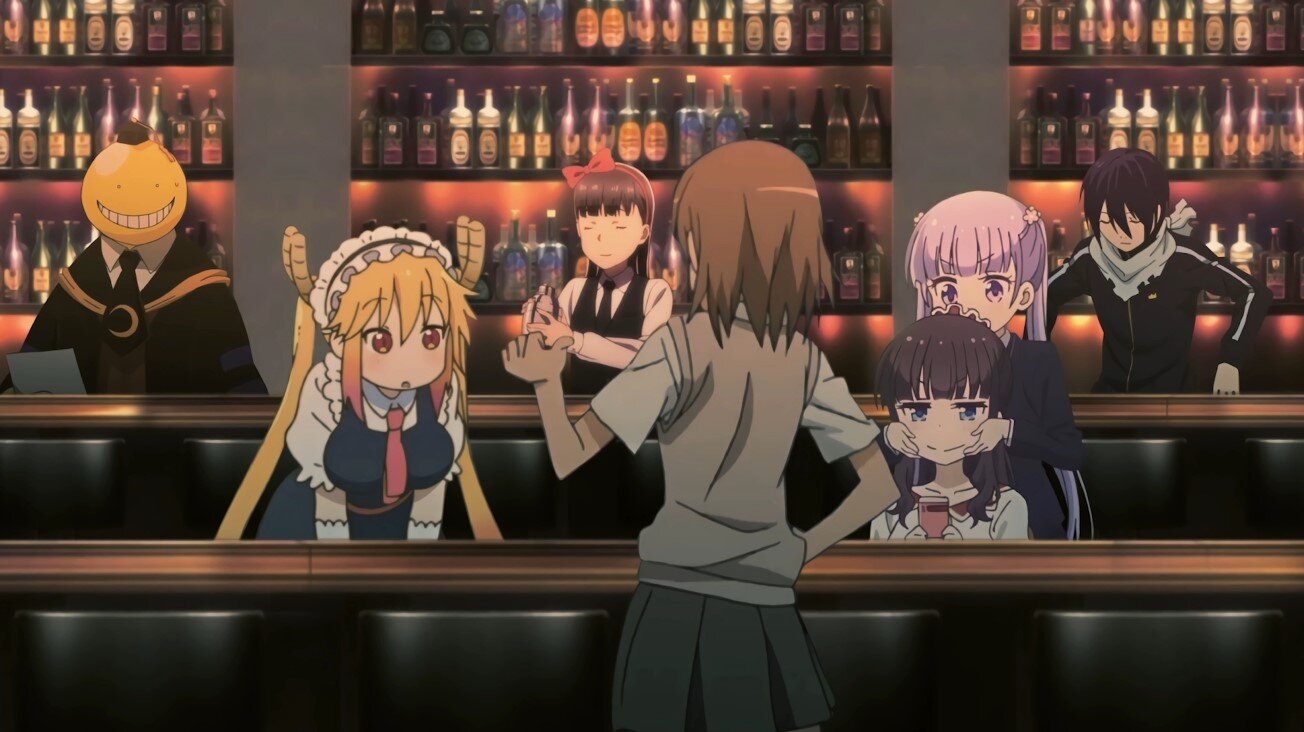 anime bar live wallpaper