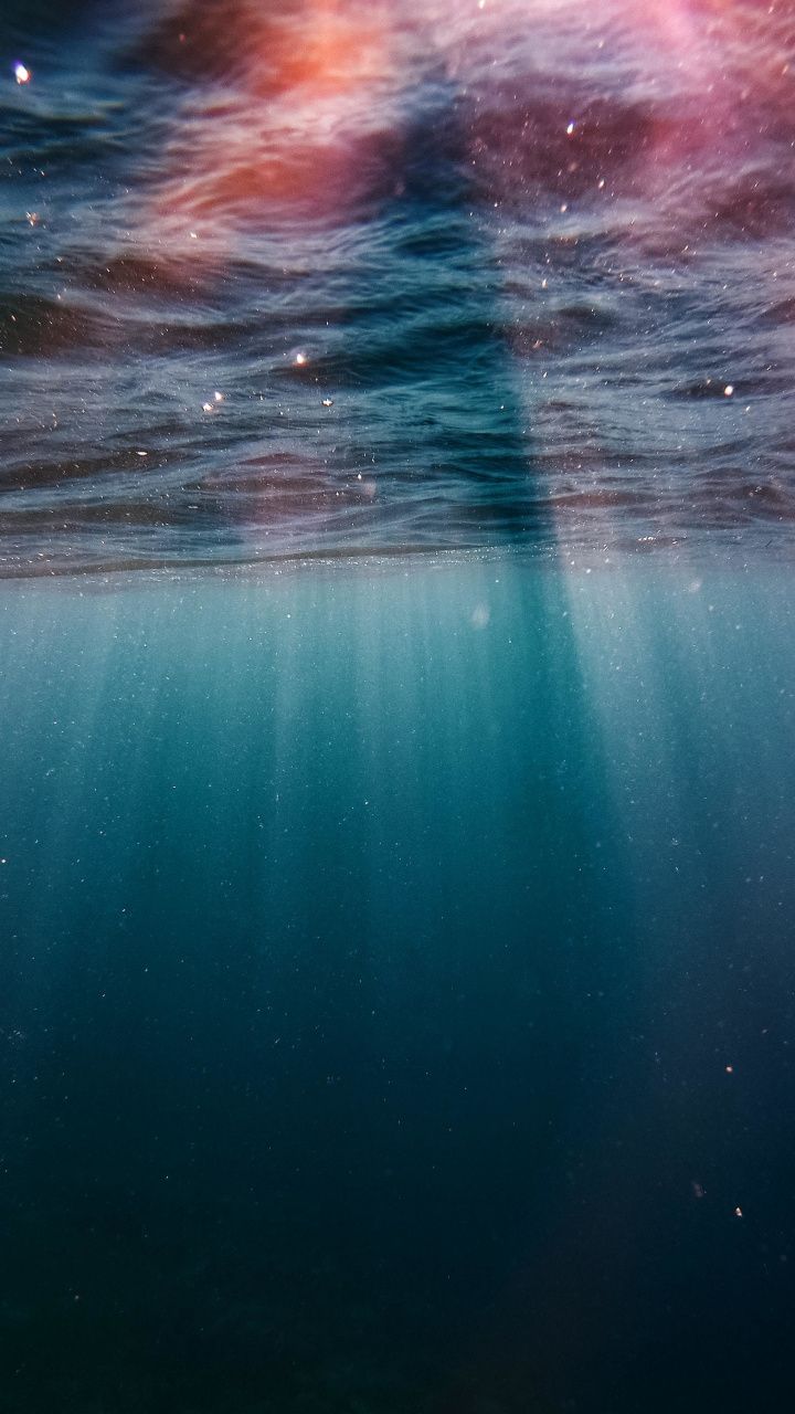 Underwater, sunrays, blue water, sea wallpaper. Photography wallpaper, Underwater, Water