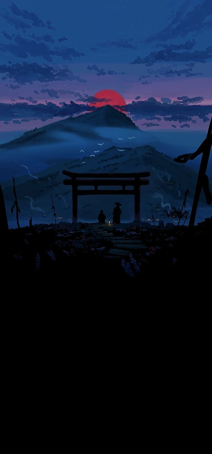 iPhone Wallpaper for iPhone iPhone iPhone X, iPhone XR, iPhone 8 Plus High Quality Wallp. Anime scenery wallpaper, Scenery wallpaper, Landscape wallpaper