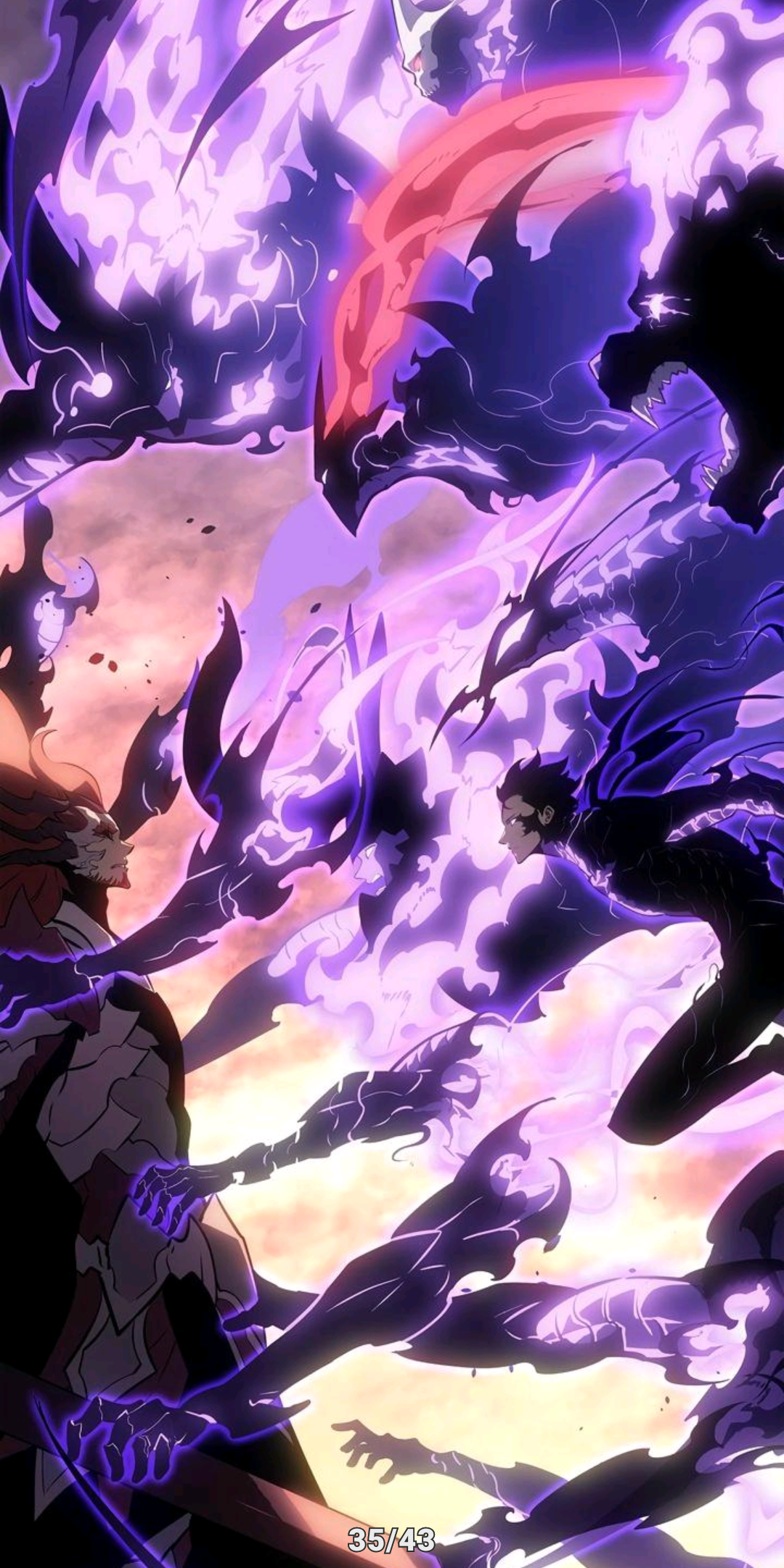 Just Finished Re Reading Sololeveling And Thought These Screenshots Would Make For Some Cool Wallpaper