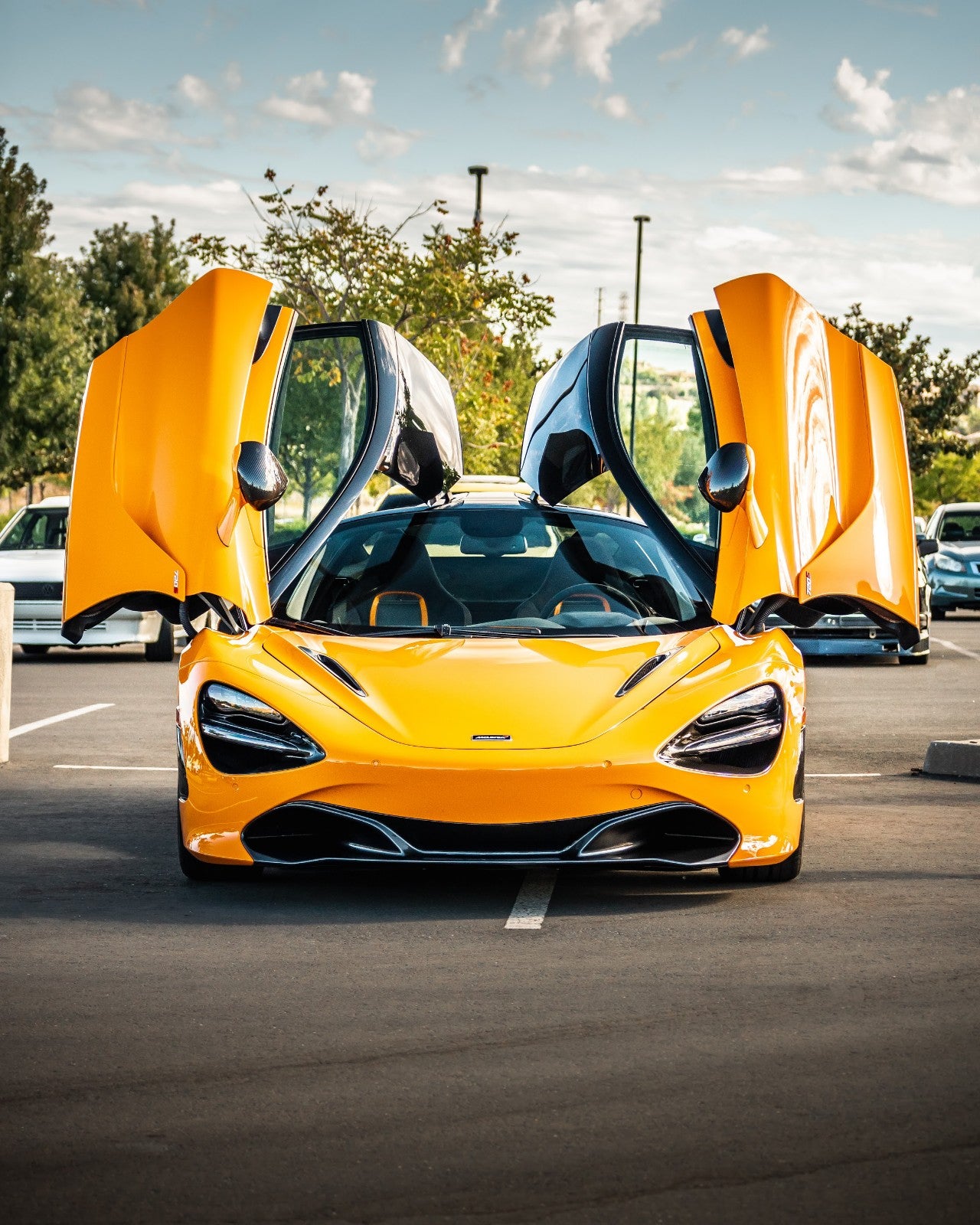 I think the McLaren 720S came ready for its close up at Cars and Coffee. [OC]