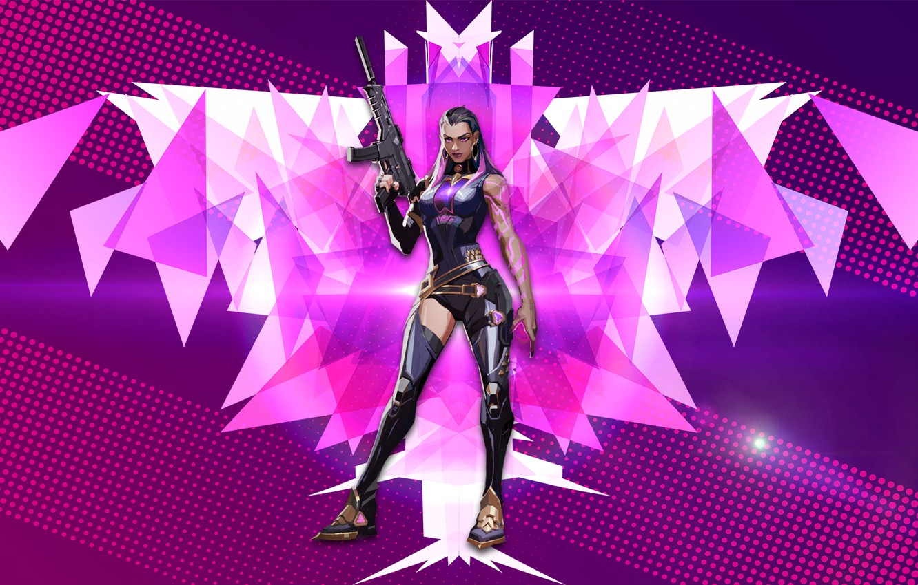 Wallpaper girl, weapons, Valorant, Try image for desktop, section игры