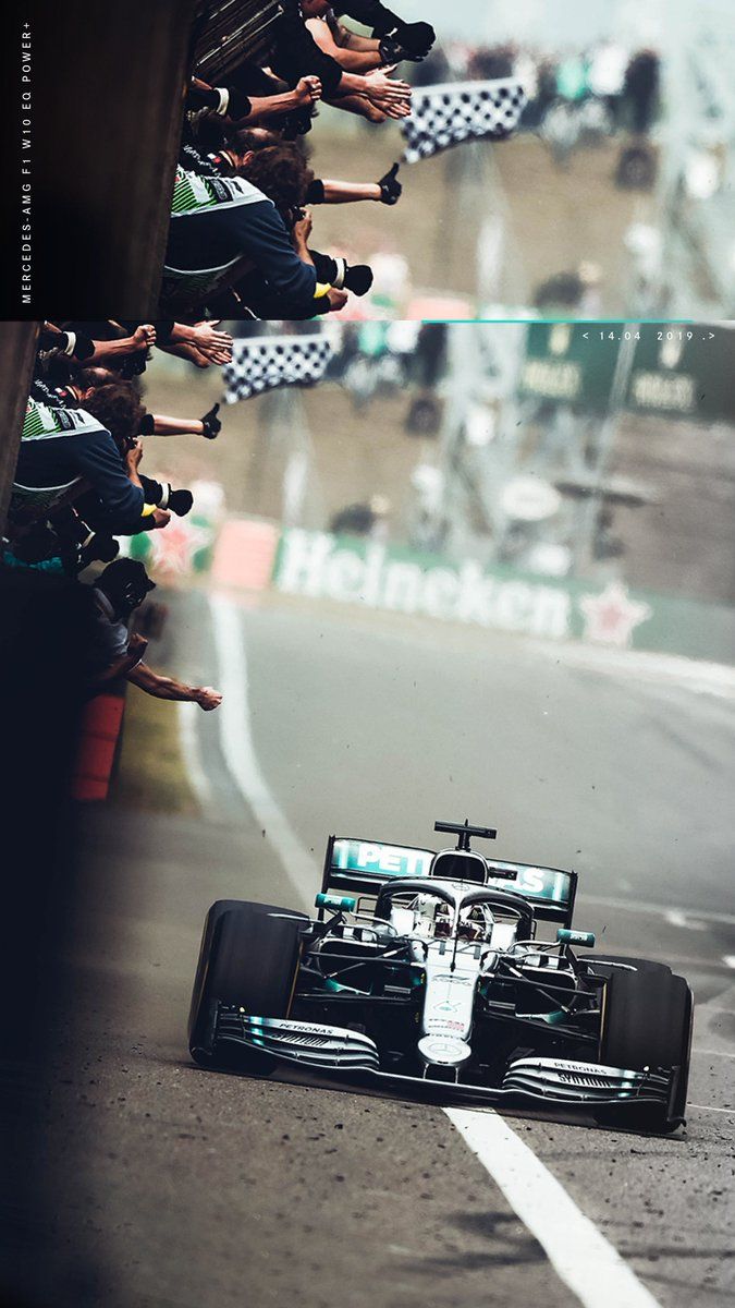 Mercedes F1 iPhone Wallpaper