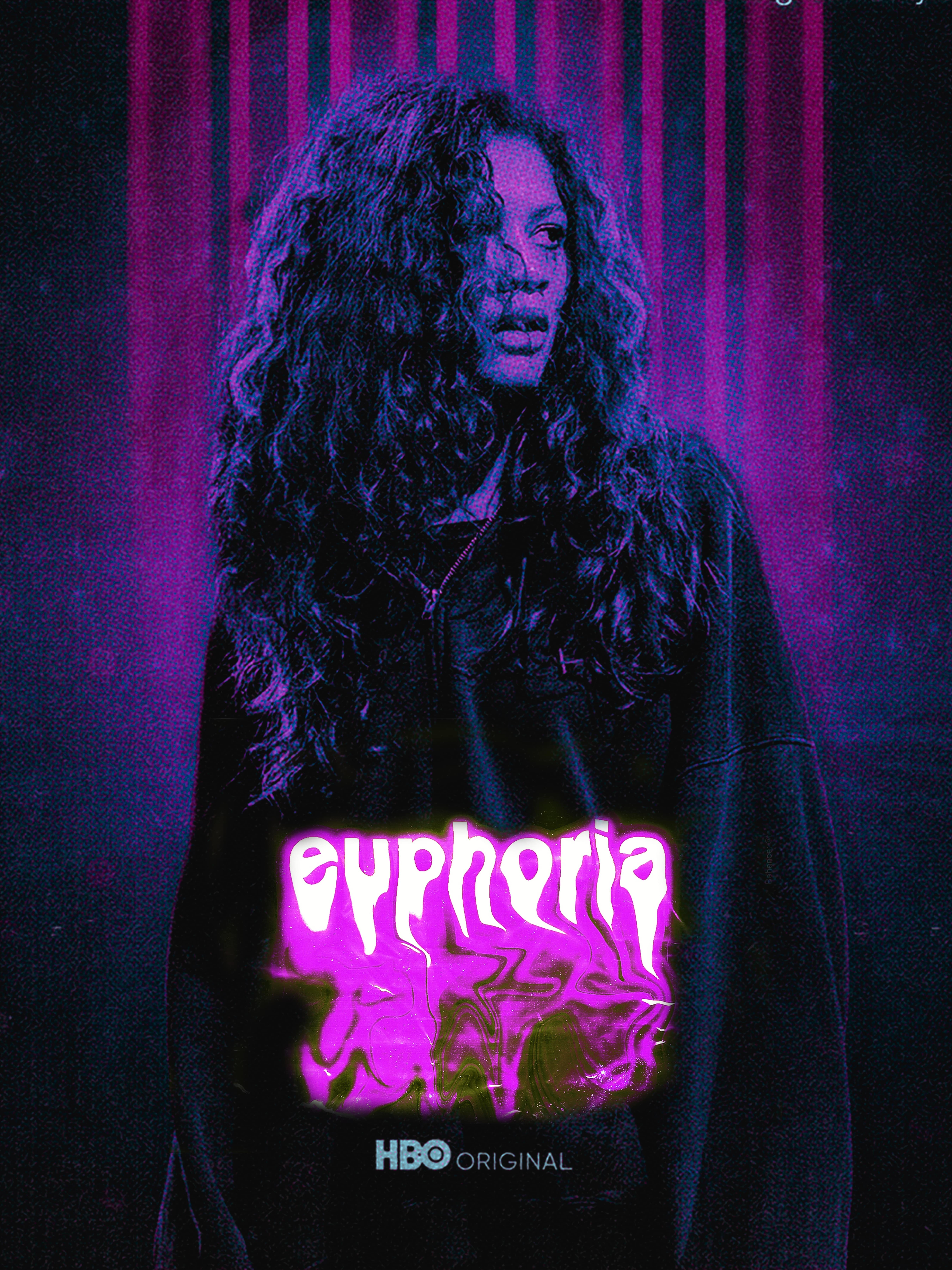 A poster and a wallpaper I did for my friend and me (Rue Bennett)