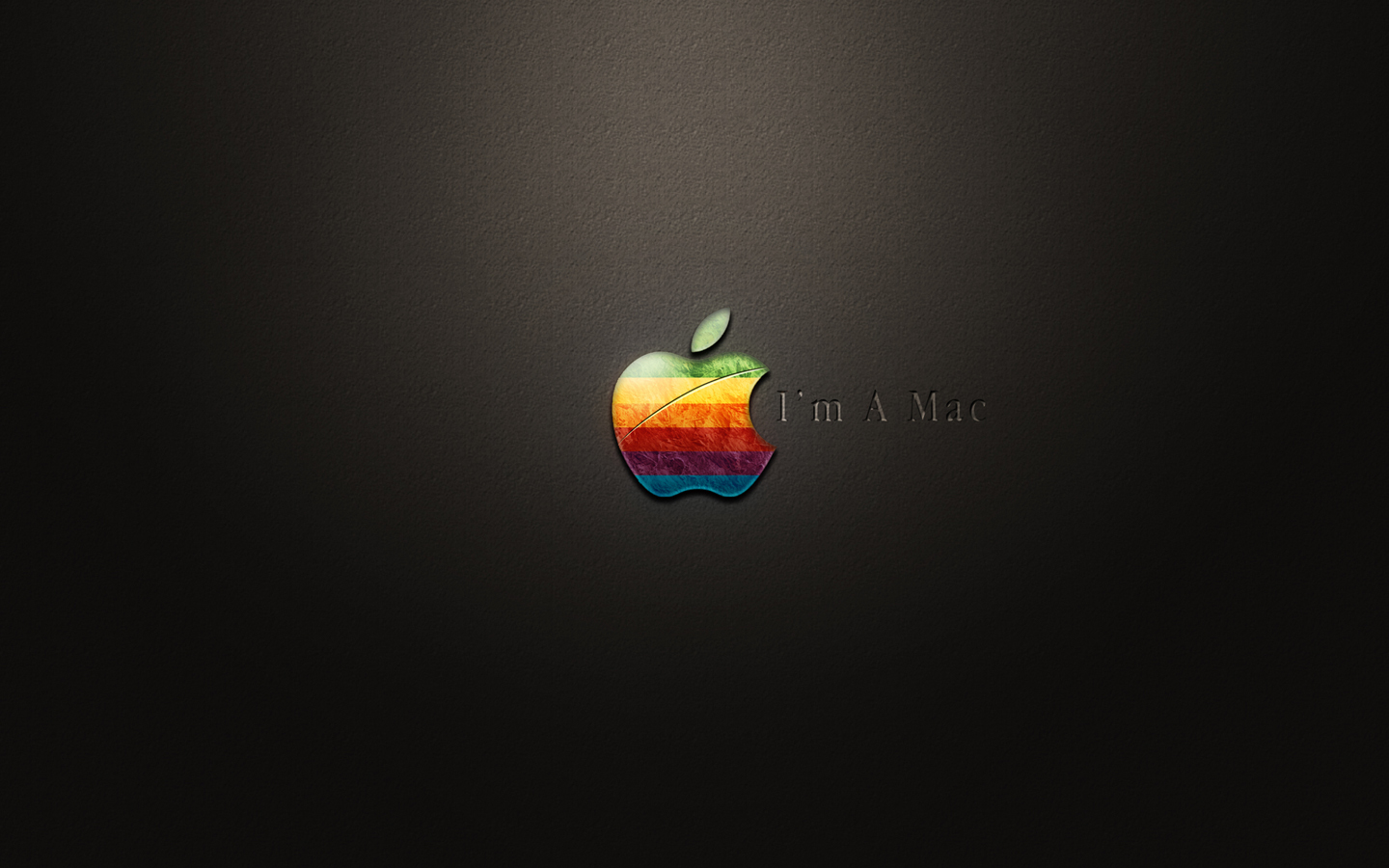 mac simple old logo1440 « Awesome Wallpaper