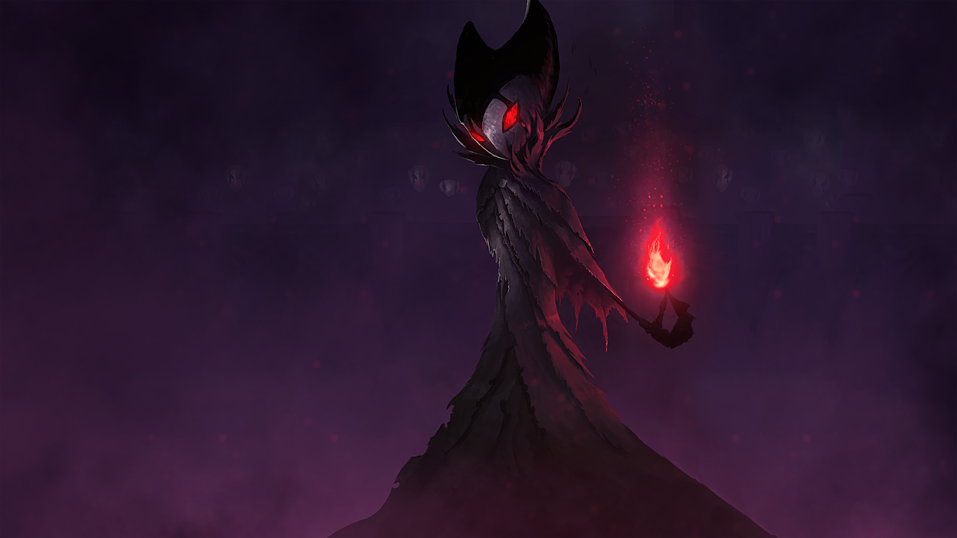 Grimm (Wallpaper version), HollowKnight. Hollow art, Grimm, Knight