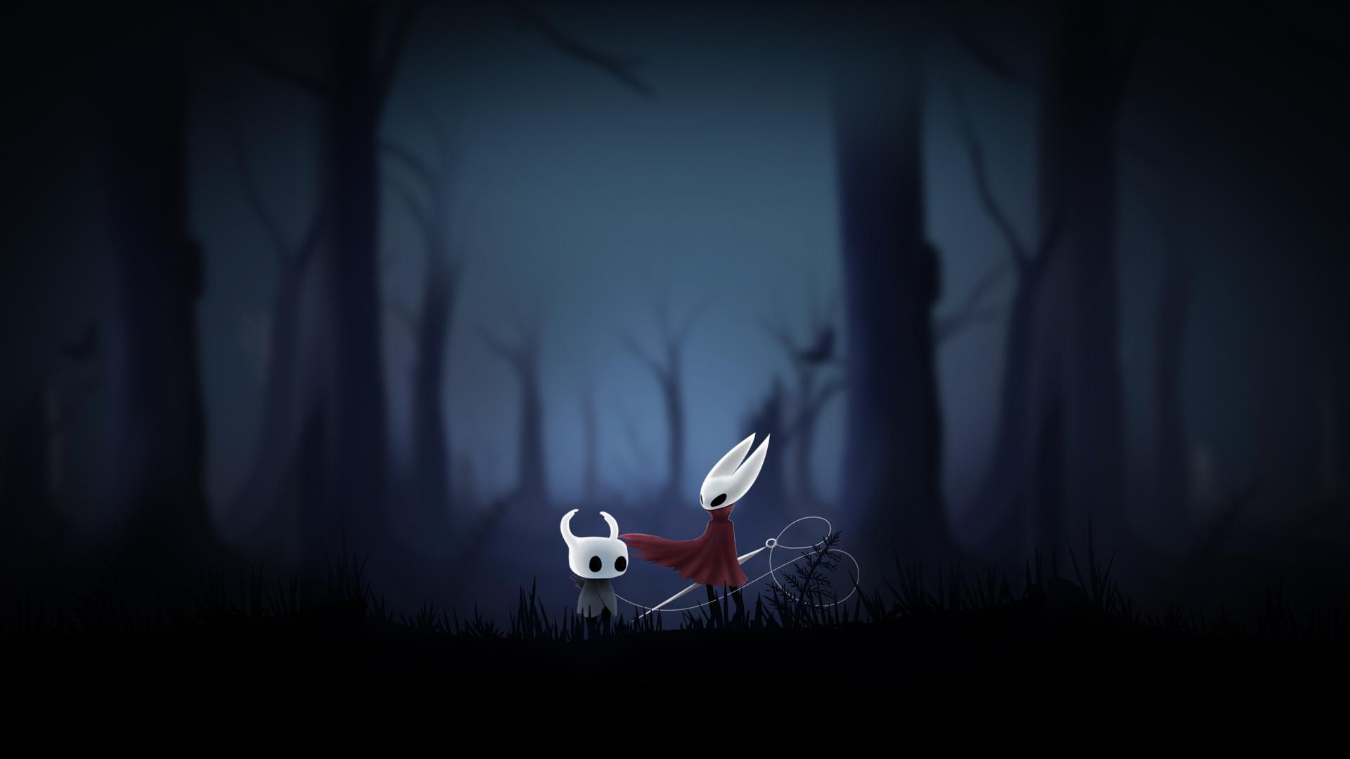 OC] Hollow Knight Desktop Wallpaper art [IG:abhi.vpm]