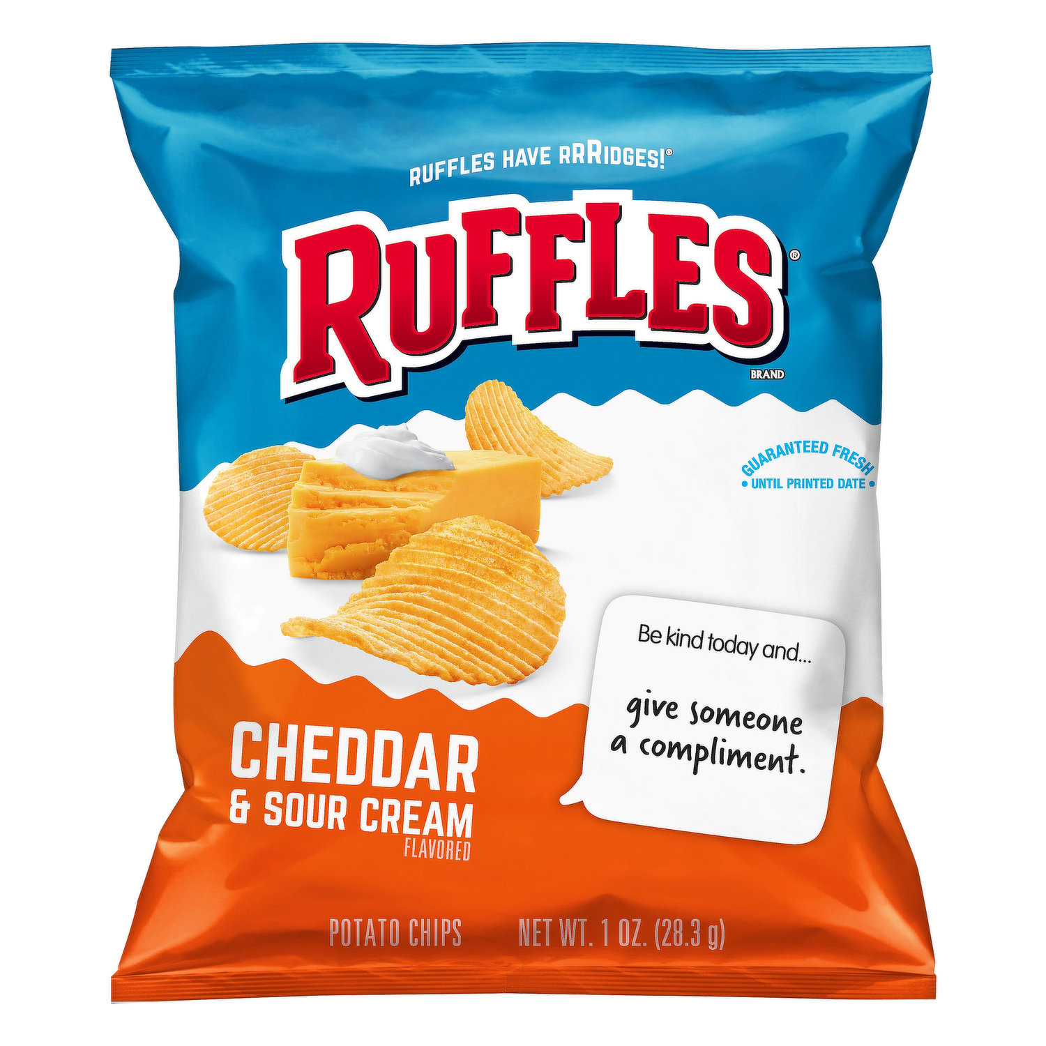 Ruffles Potato Chips, Cheddar & Sour Cream