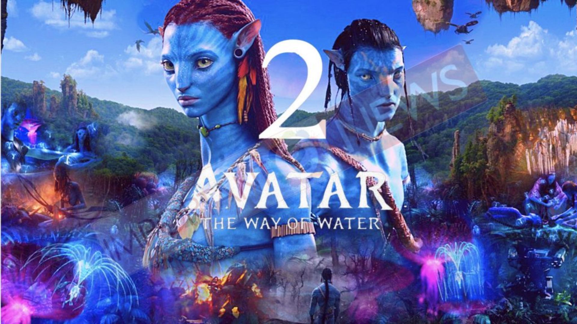 Avatar The Way Of Water Movie 2 Poster Wallpapers - Wallpaper Cave
