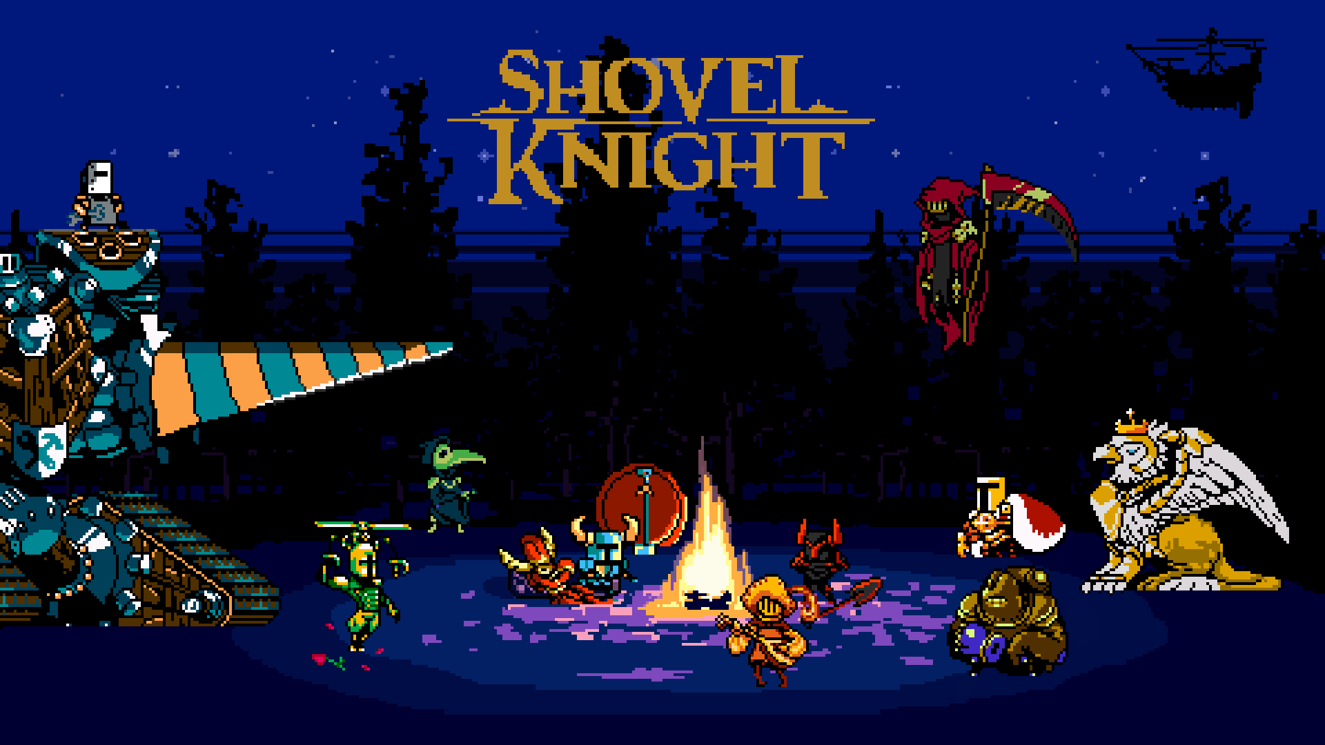Made a Shovel Knight wallpaper. pls