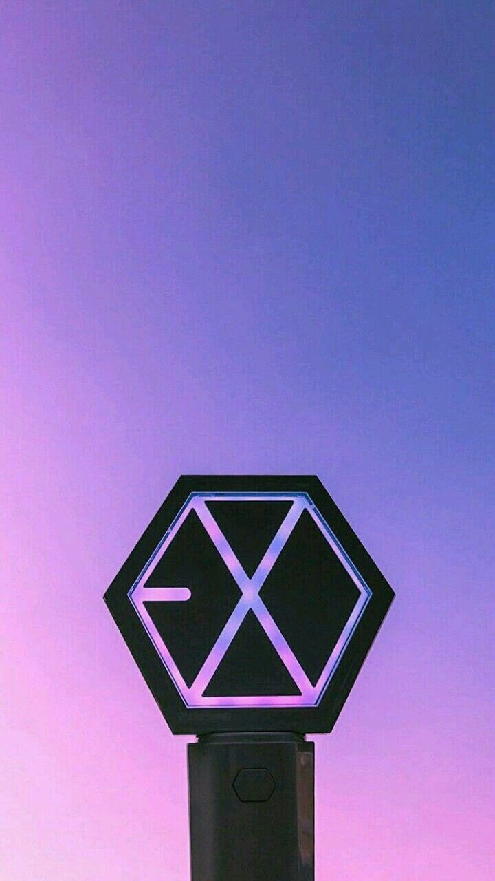 Exo lightstick wallpaper. Lightstick exo, Exo wallpaper hd, Exo logo wallpaper
