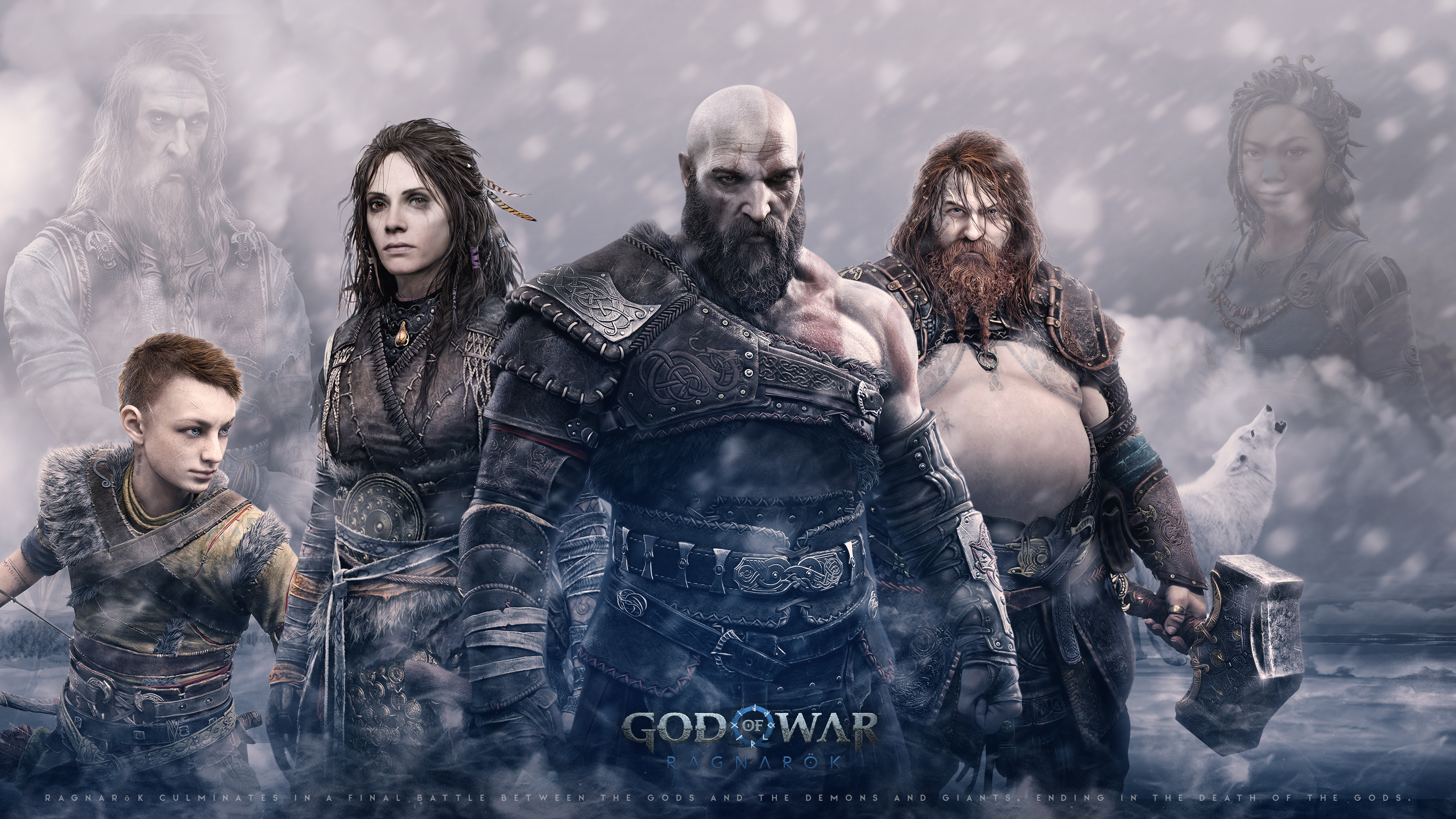  God Of War Ragnarok PS5 Wallpapers Wallpaper Cave