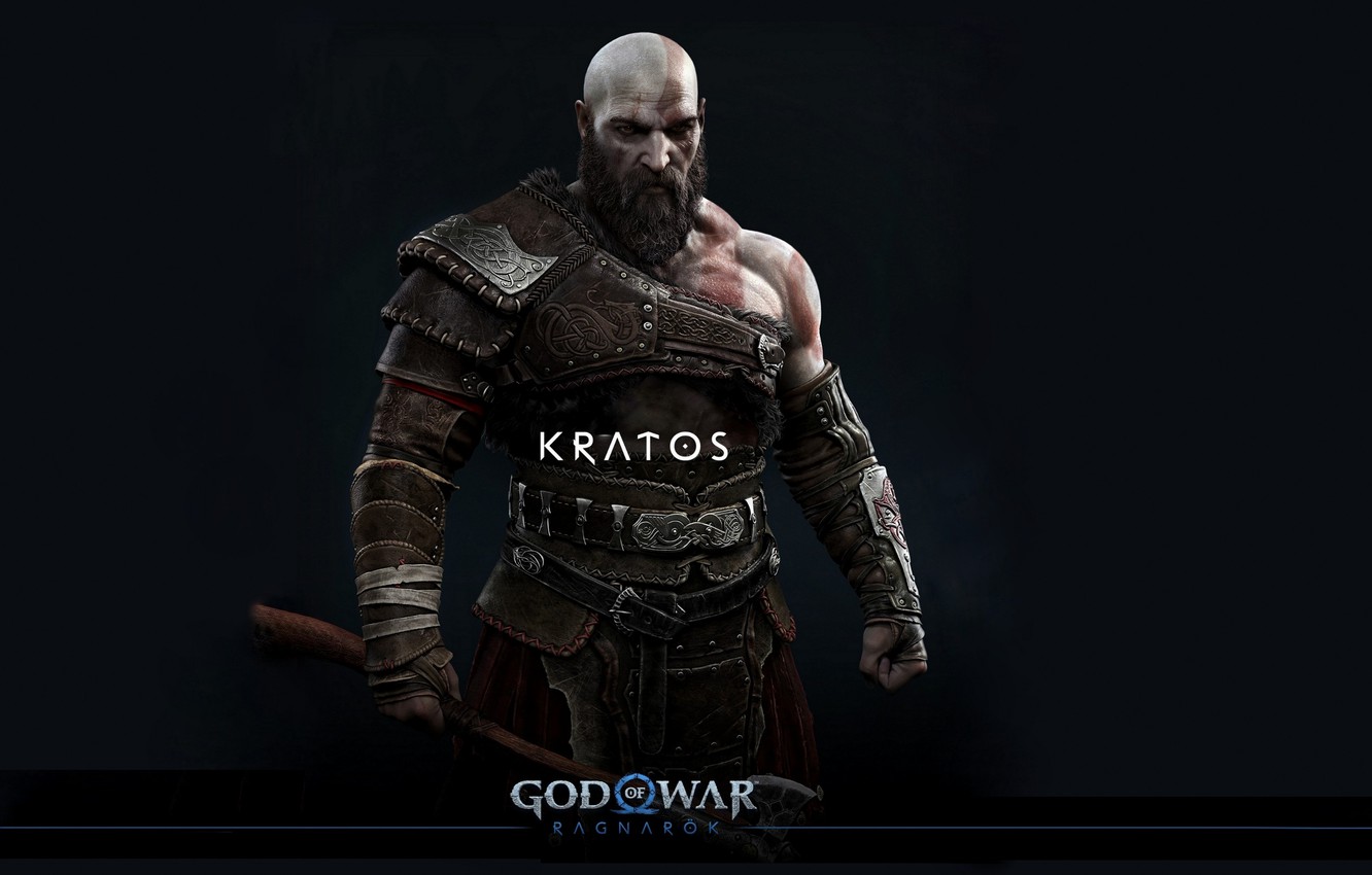 Wallpaper God of war, Kratos, Kratos, Santa Monica, God Of War, God of War Ragnarok. image for desktop, section игры
