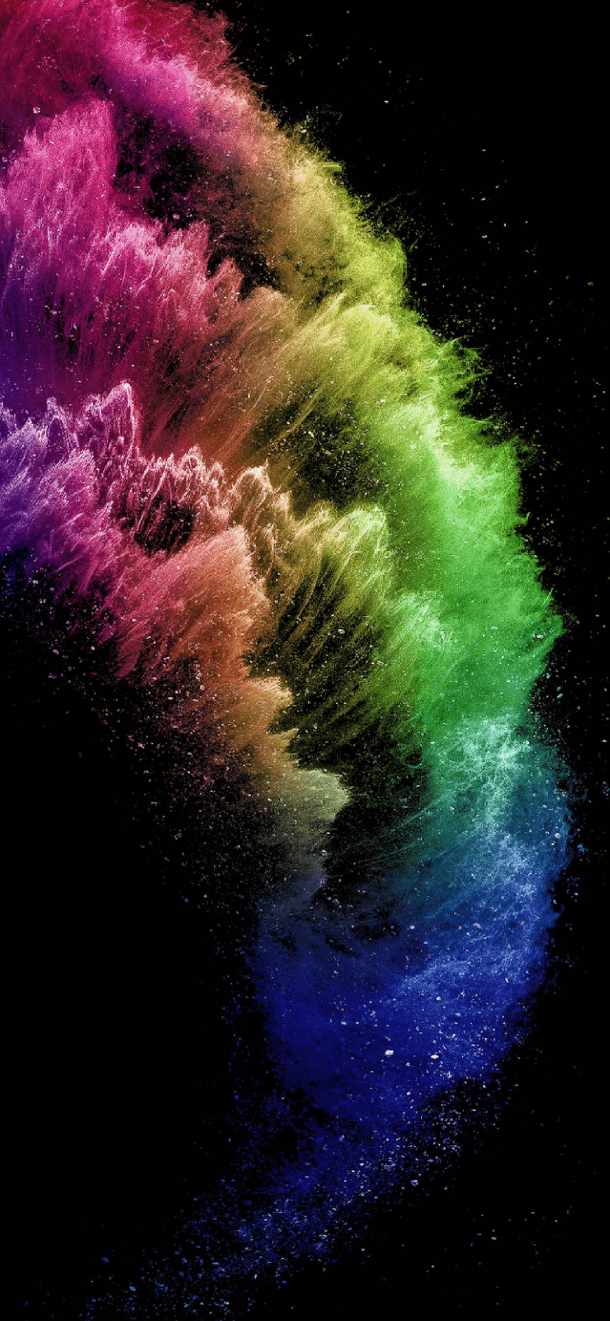 Download iPhone 13 Pro Max Color Dust Wallpaper