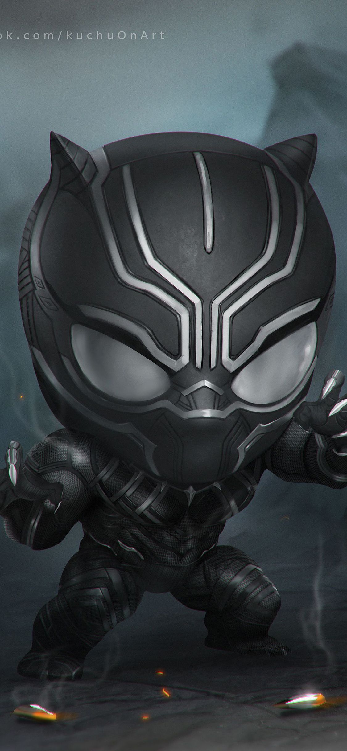 Black Panther iPhone Wallpaper