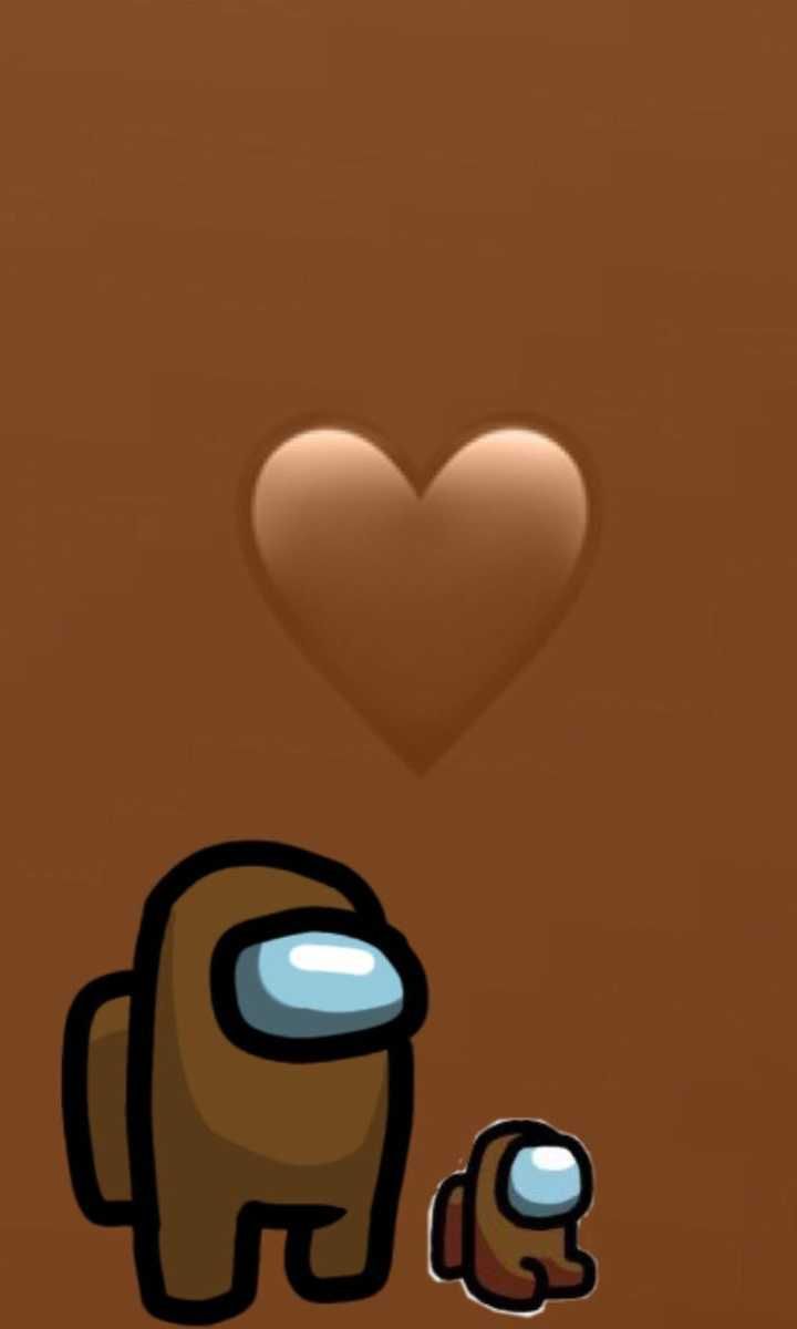 Brown Heart Wallpaper Discover More Wallpaper. /brown Heart 6/. Heart Wallpaper, Black Aesthetic Wallpaper, Cartoon Wallpaper Iphone