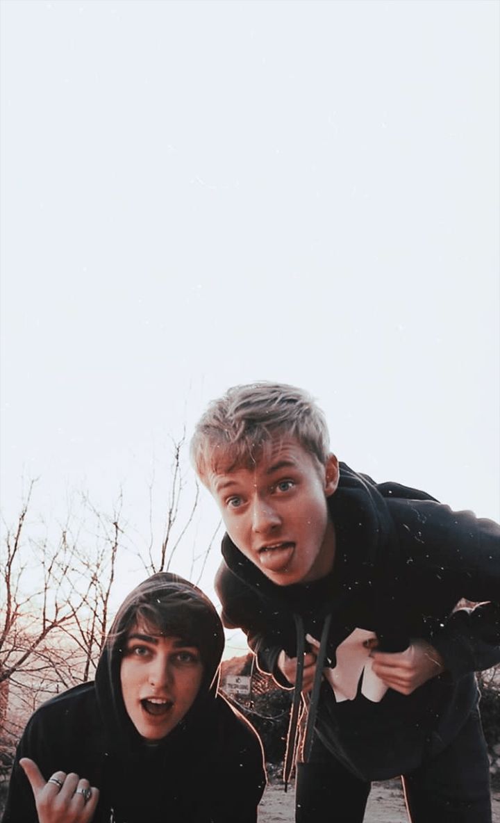 Sam And Colby Wallpaper Browse Sam And Colby Wallpaper with collections of Aesthetic, Computer, iPhone, Logo. Sam and colby, Sam and colby fanfiction, Colby brock
