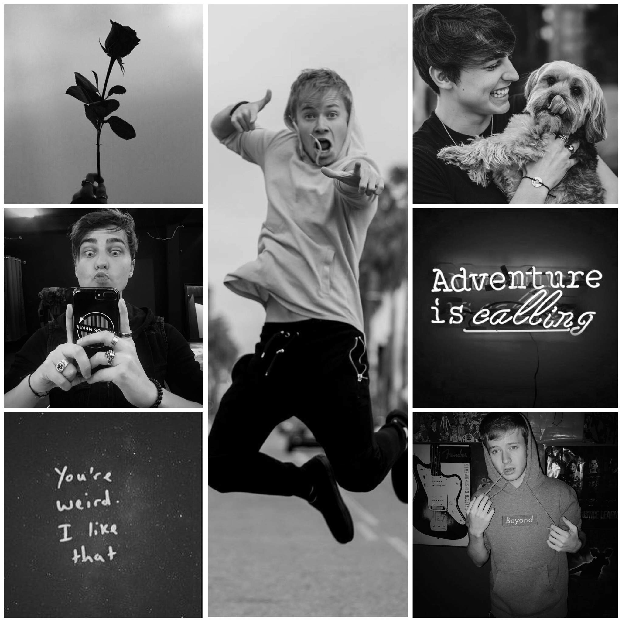 New aesthetic! :). Sam and Colby Amino