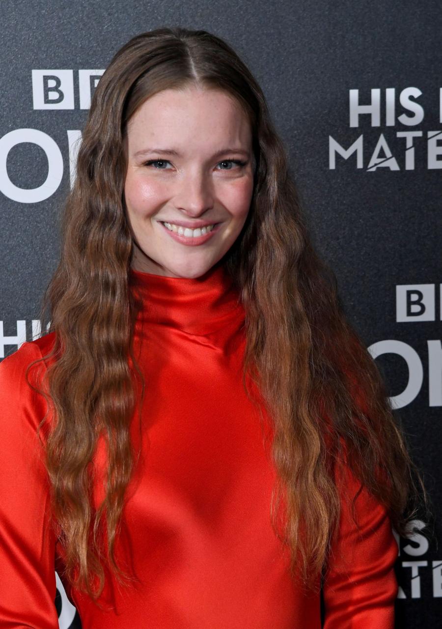Morfydd Clark at His Dark Materials TV Show Premiere in London