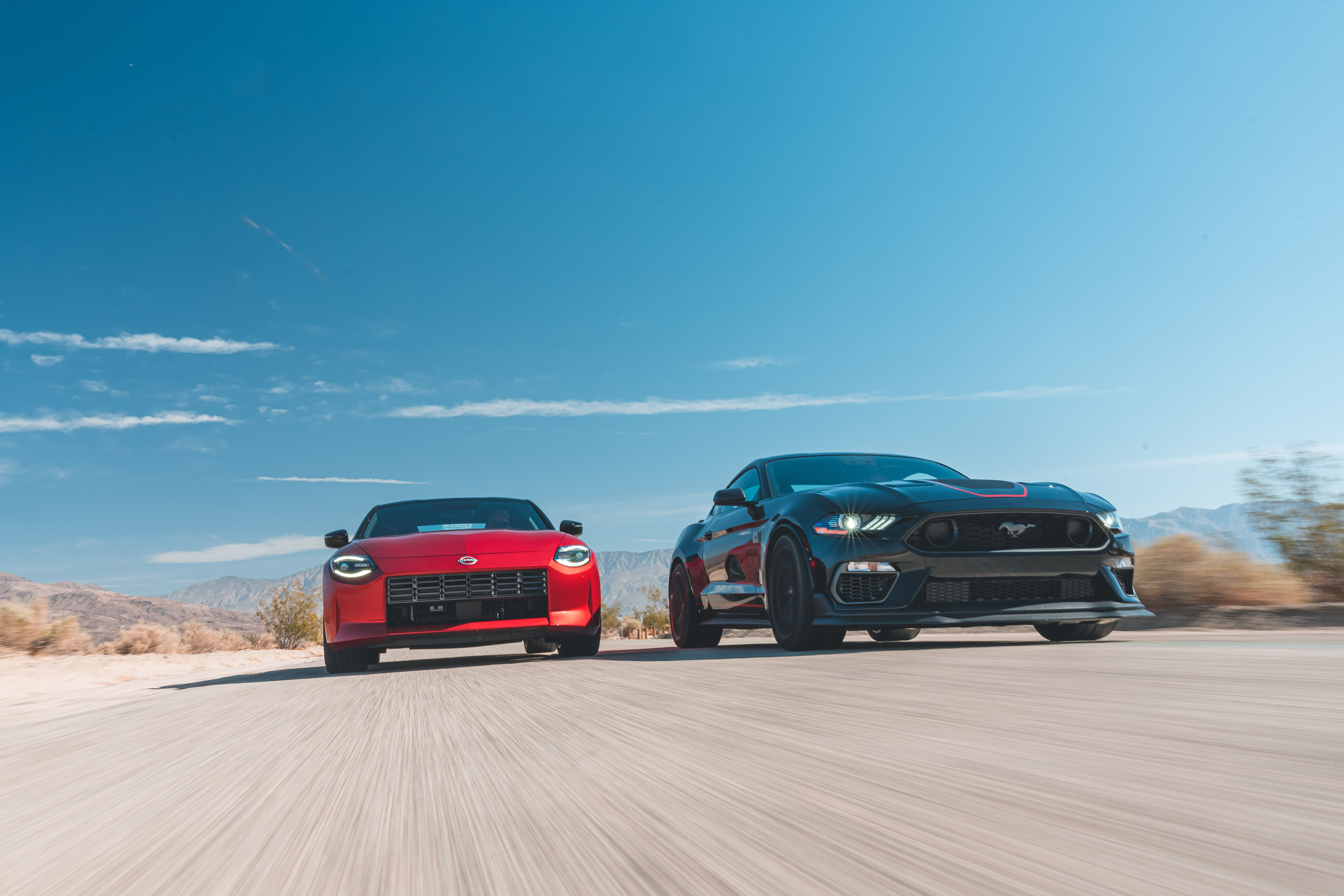 Tested: 2023 Nissan Z Performance vs. 2021 Ford Mustang Mach 1